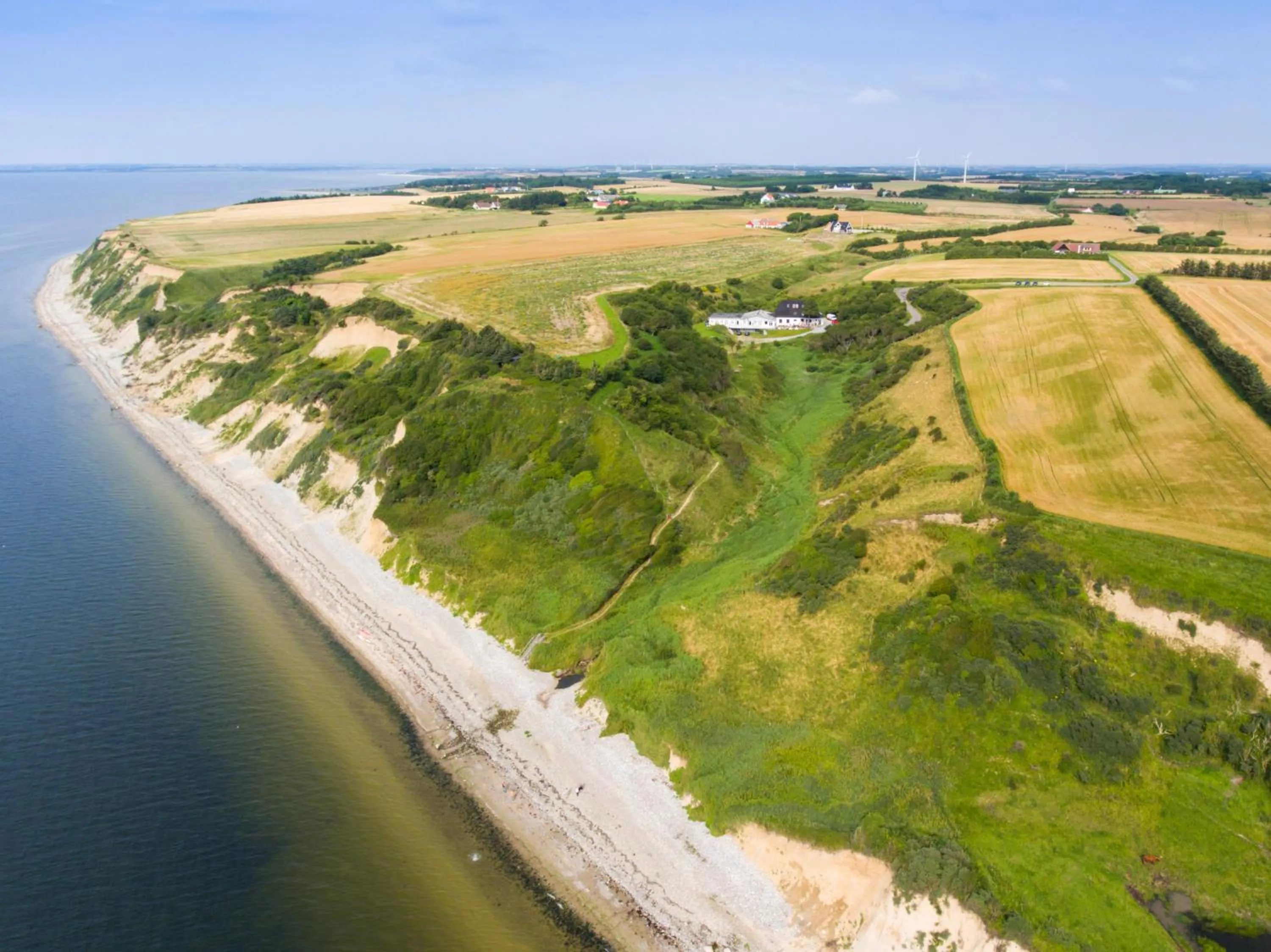 Bird's eye view in Næsbydale Badehotel