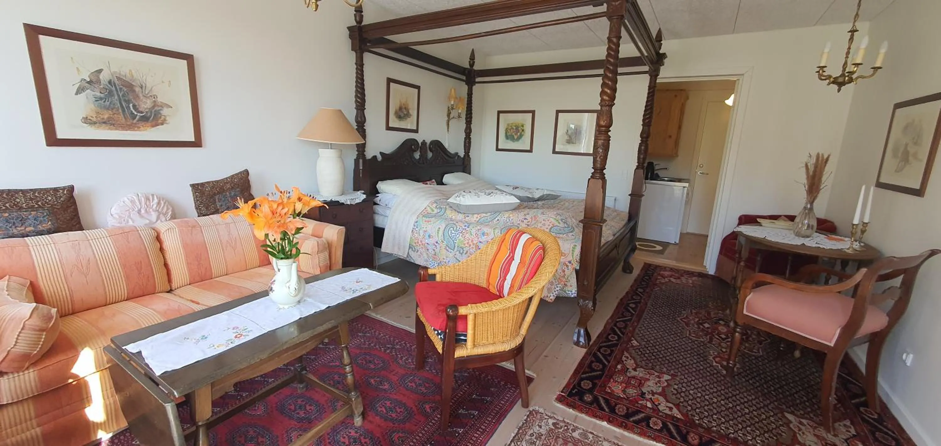 Photo of the whole room, Bed in Næsbydale Badehotel
