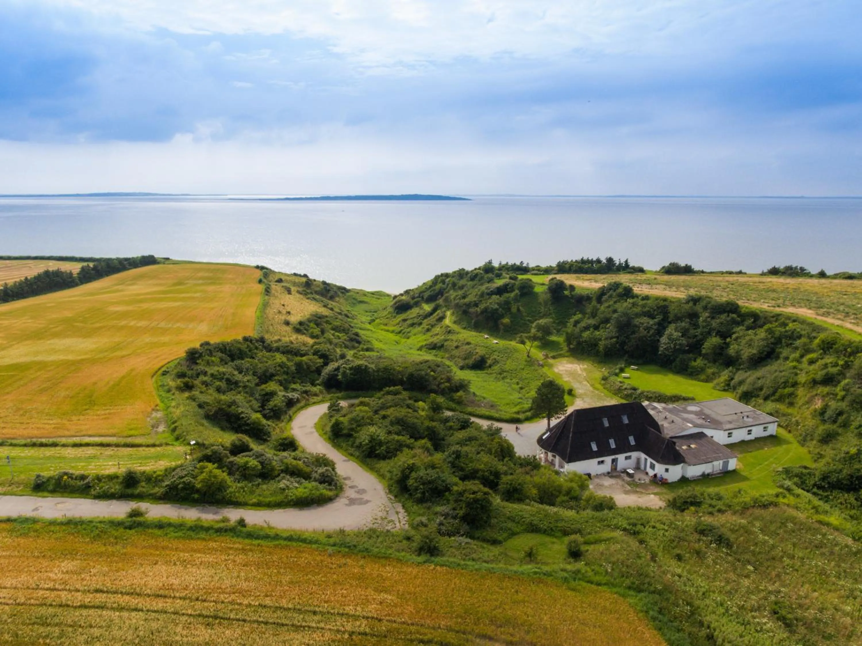 Bird's eye view in Næsbydale Badehotel
