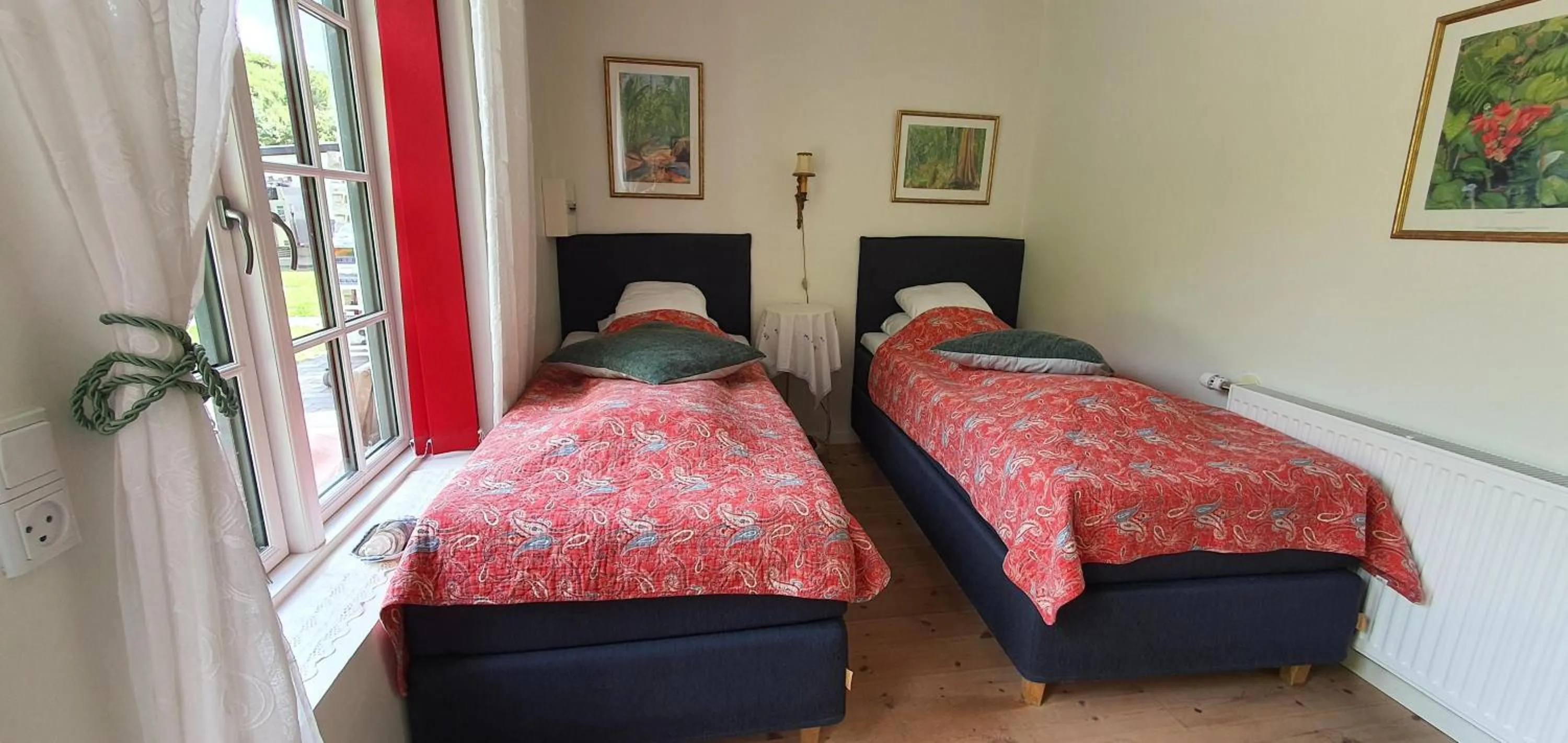 Bedroom, Bed in Næsbydale Badehotel