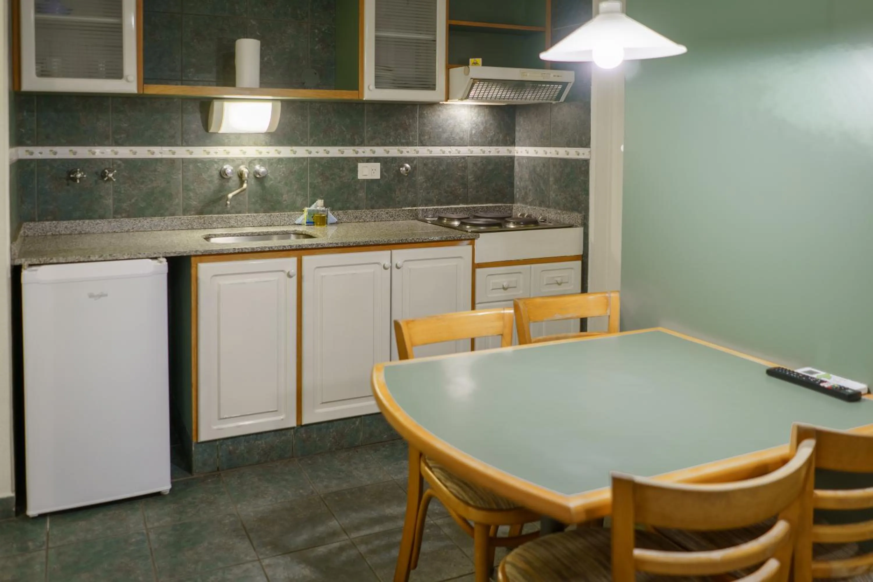 Kitchen or kitchenette in Hostal del Sol
