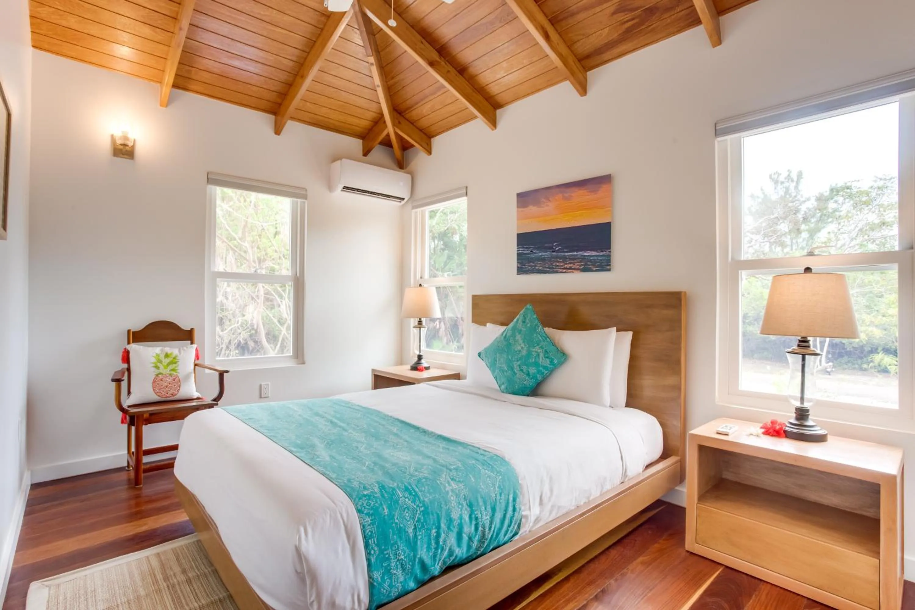 Bed in Naïa Resort and Spa