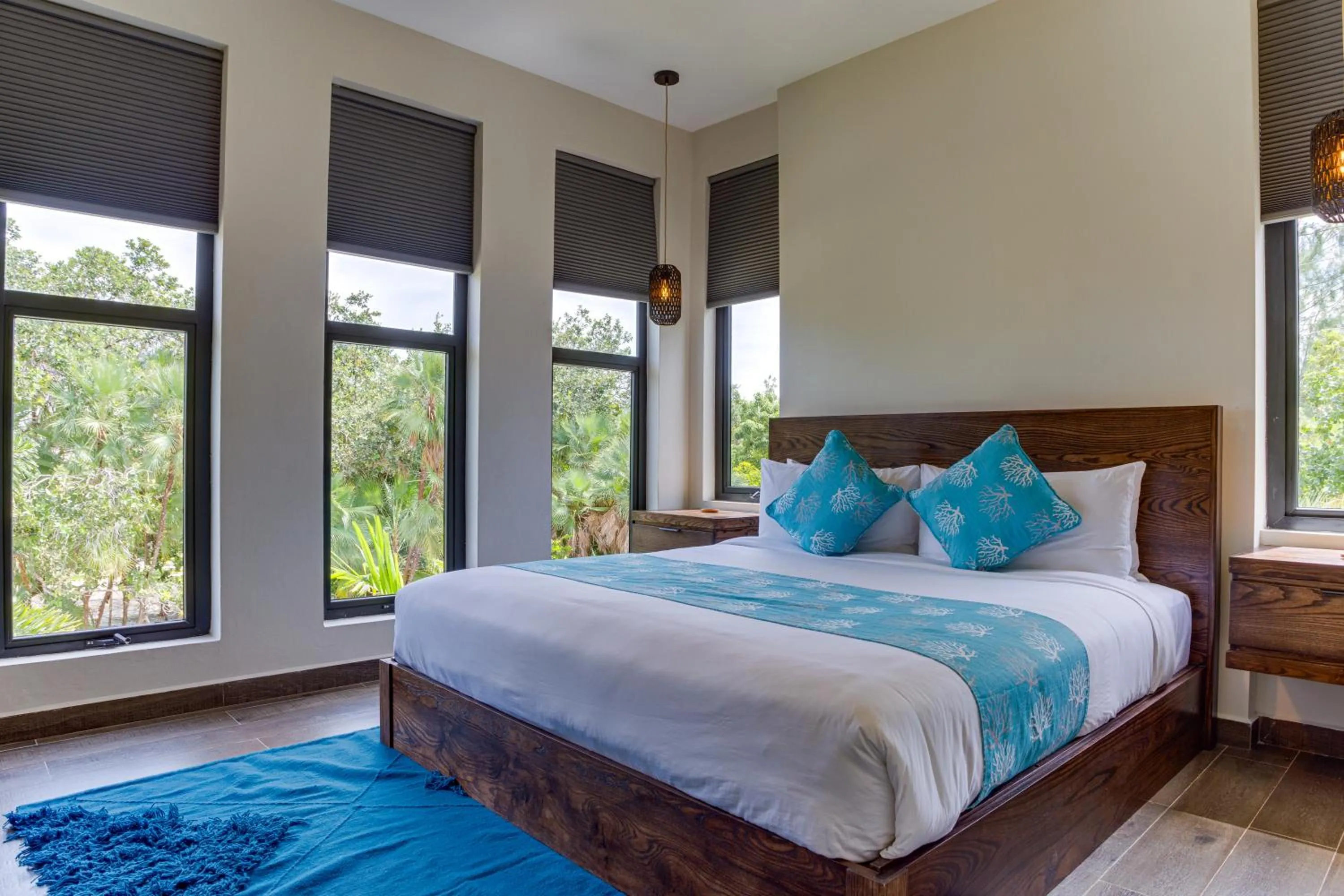 Bed in Naïa Resort and Spa