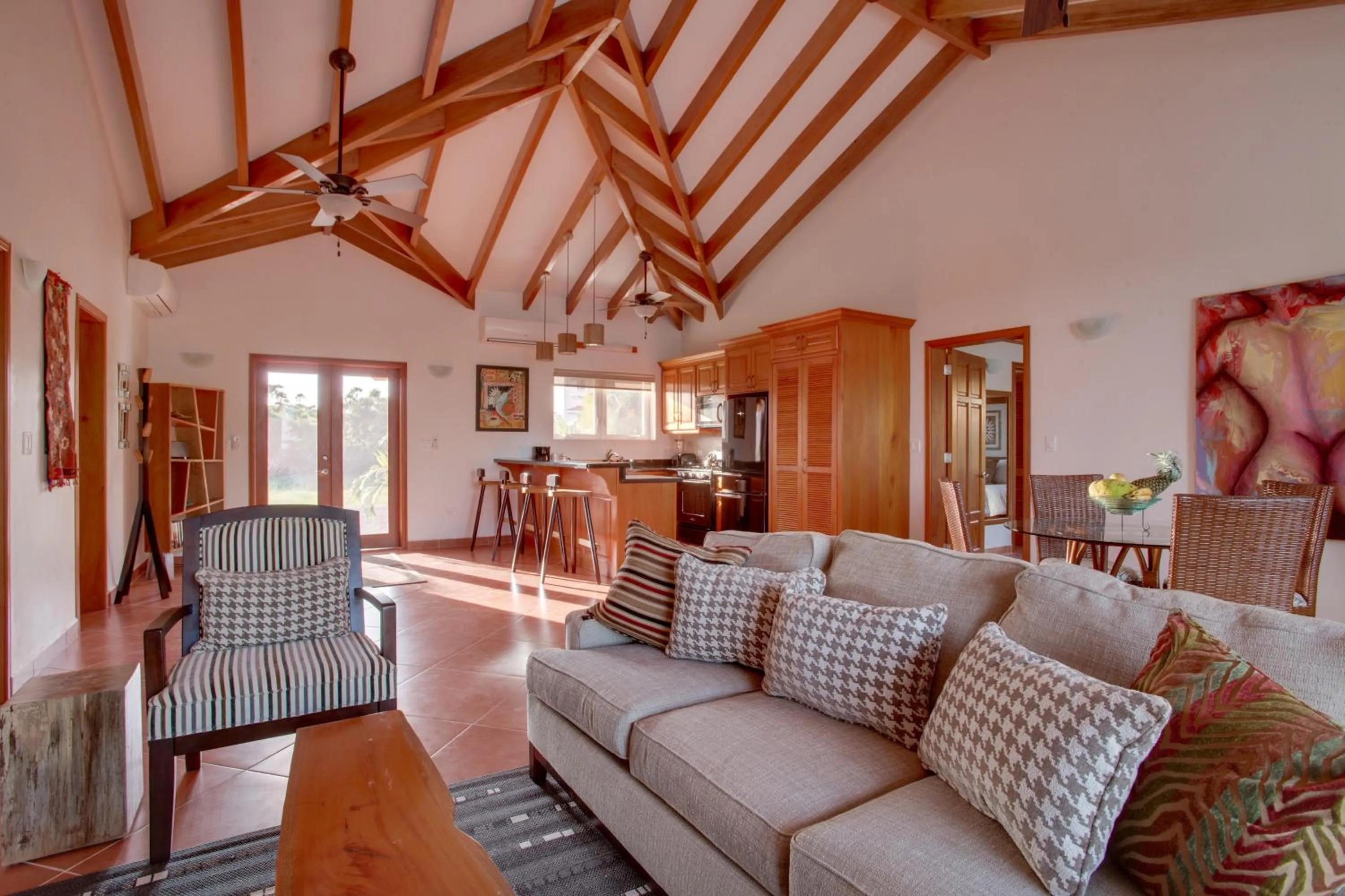 Kitchen or kitchenette in Naïa Resort and Spa