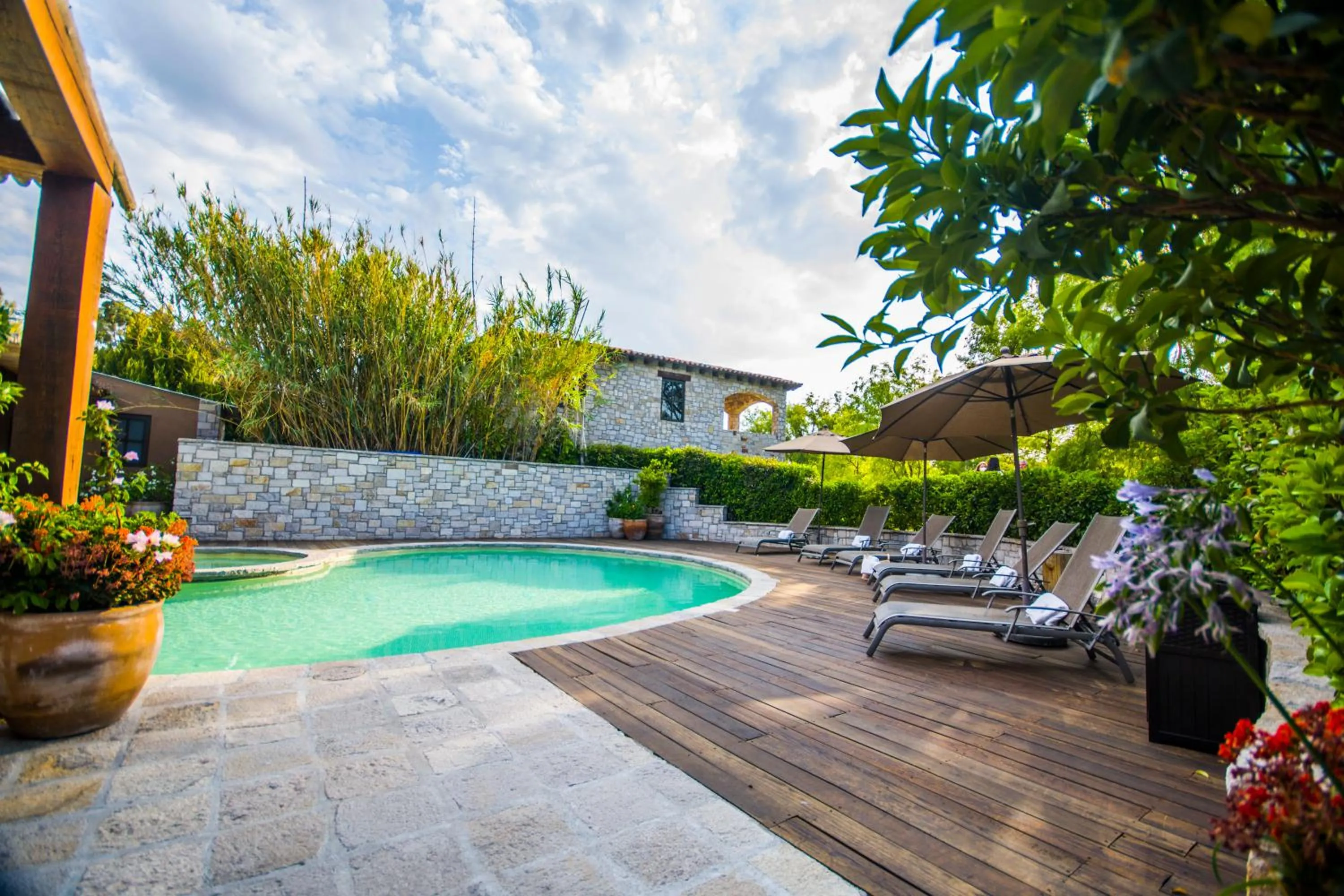 Swimming pool in Viñedos San Lucas