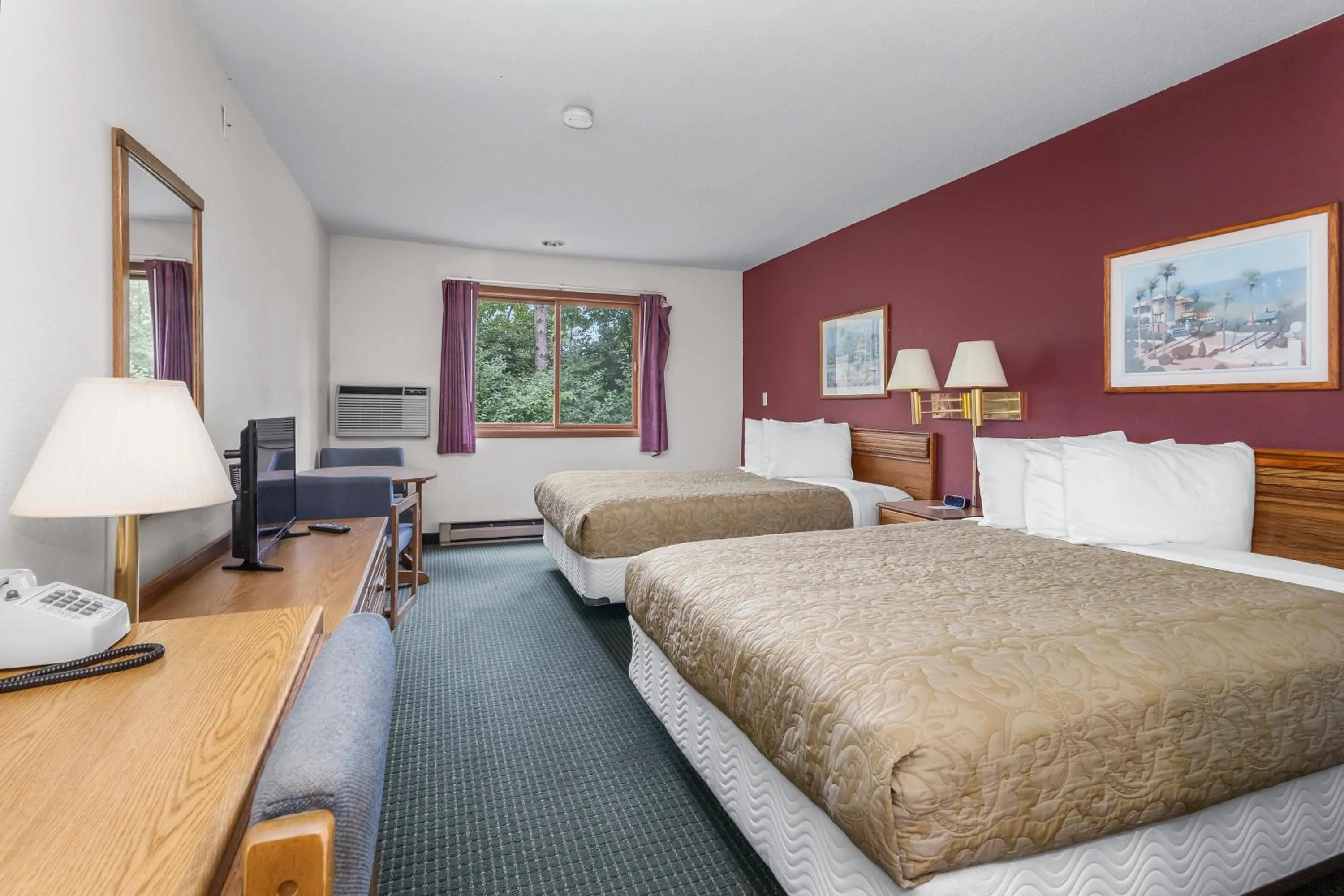 Bedroom, Bed in Wautoma Inn by OYO near Airport WI 73