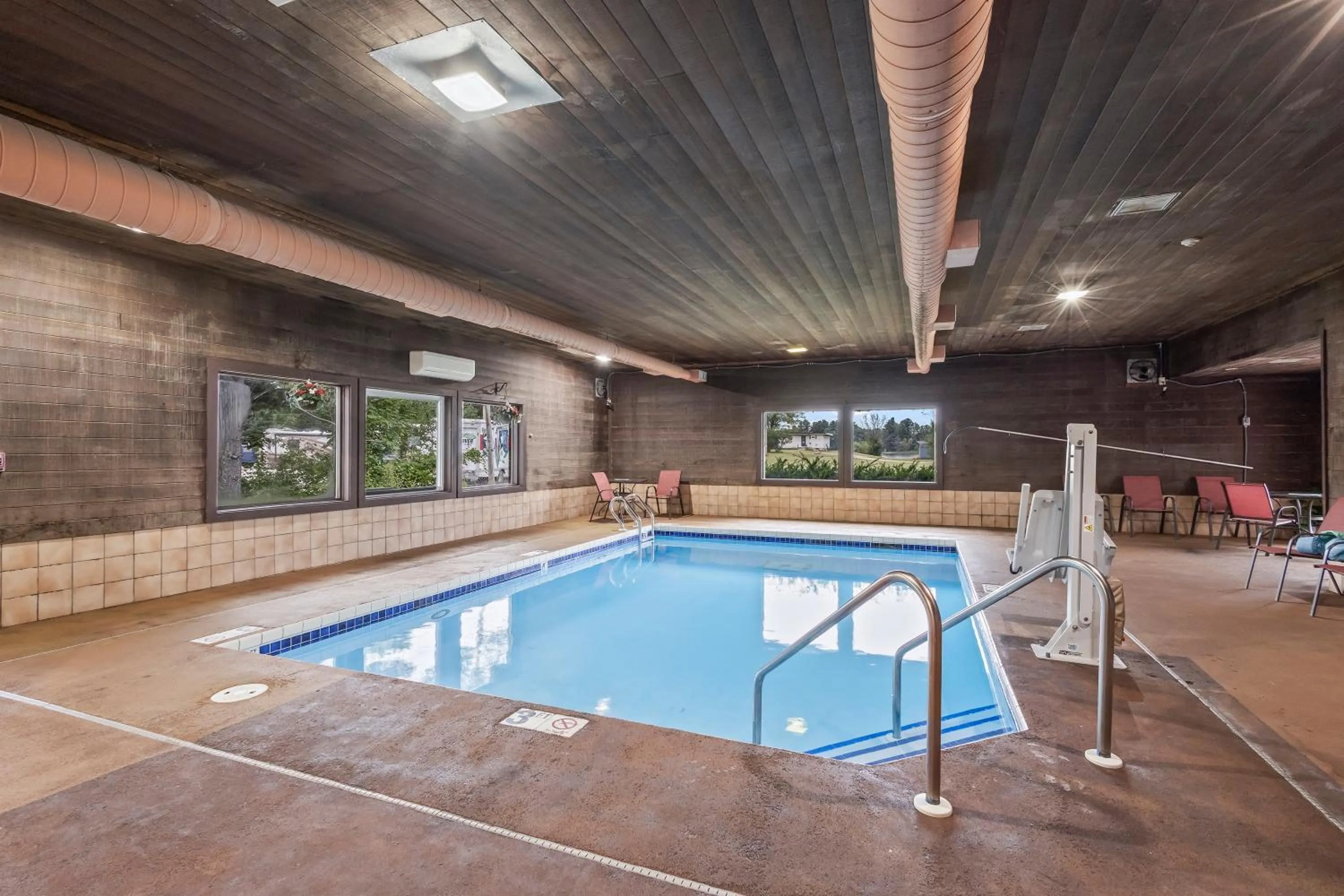 Swimming pool in Wautoma Inn by OYO near Airport WI 73