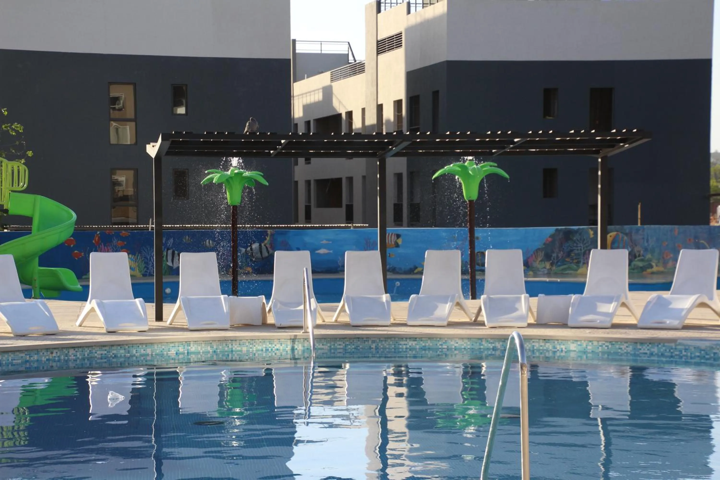 Patio in Howard Johnson Plaza Villa Carlos Paz