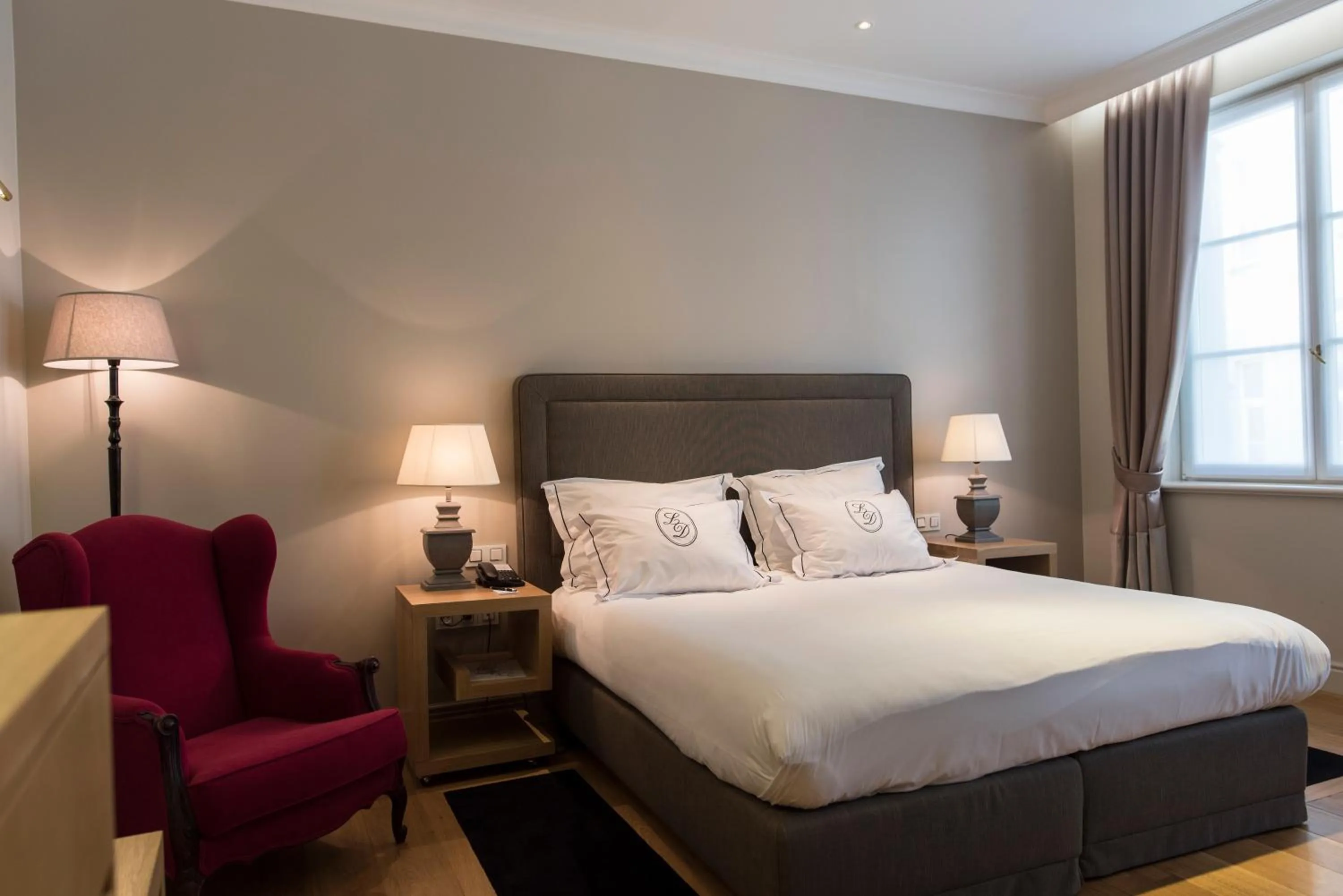 Bedroom, Bed in Hotel le Dixseptieme