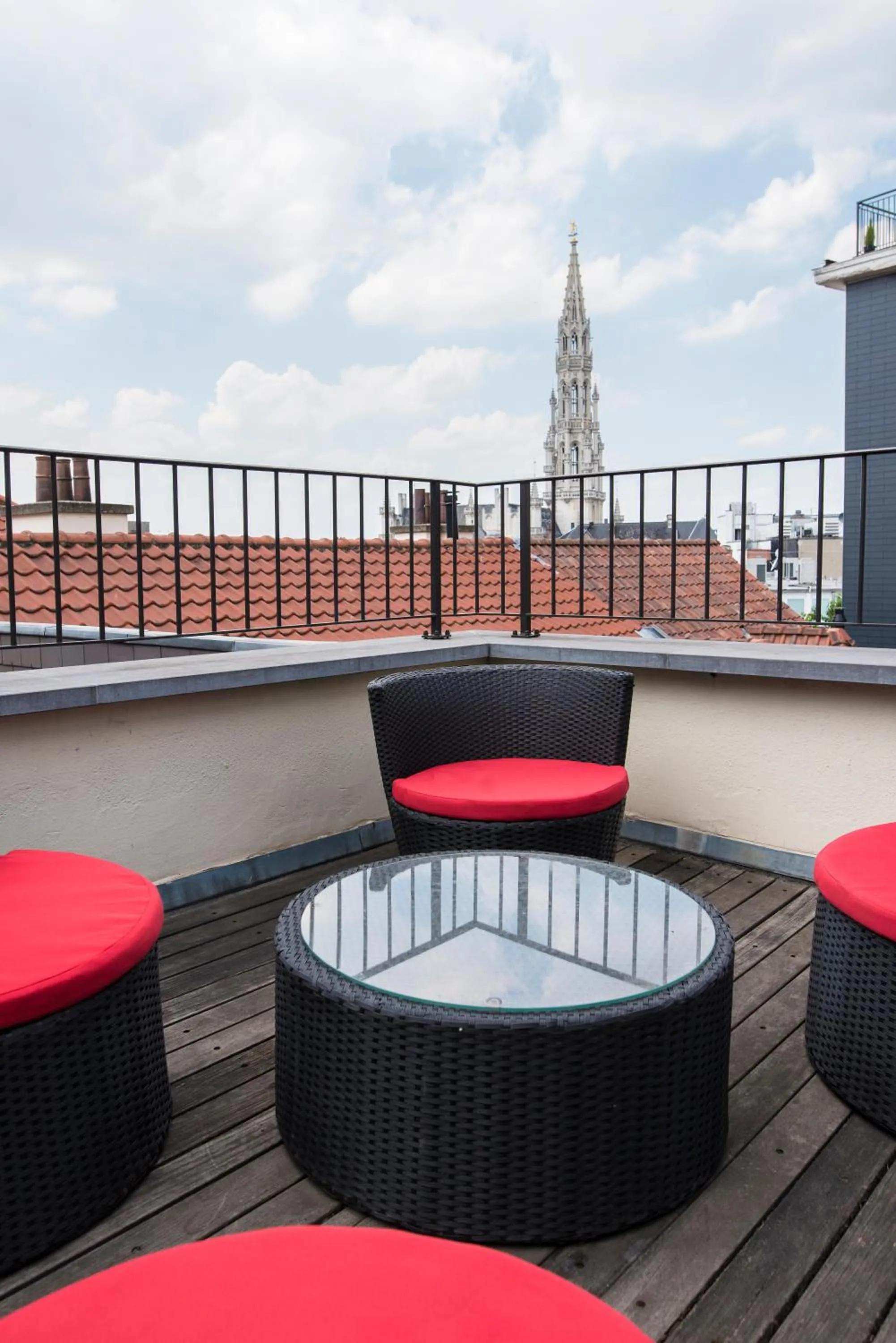 Balcony/Terrace in Hotel le Dixseptieme