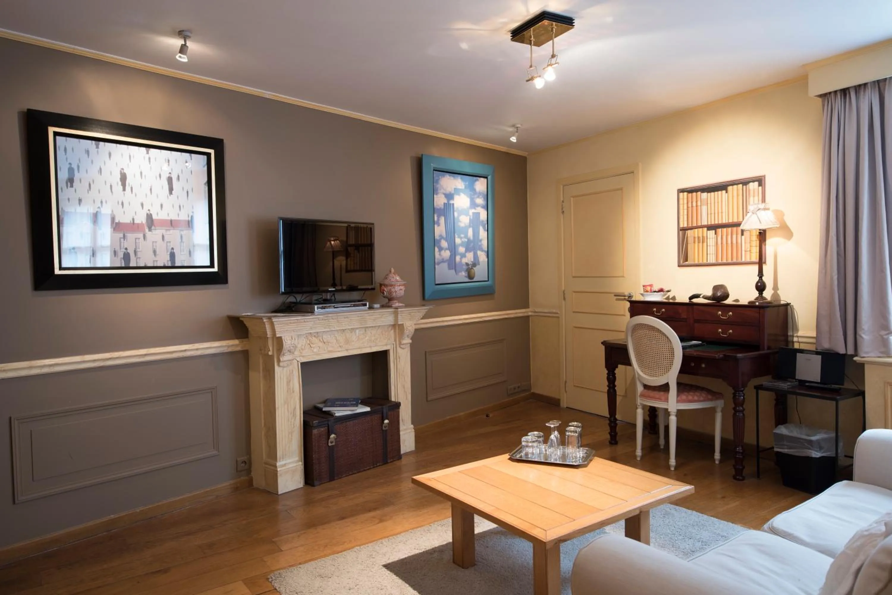 Living room in Hotel le Dixseptieme