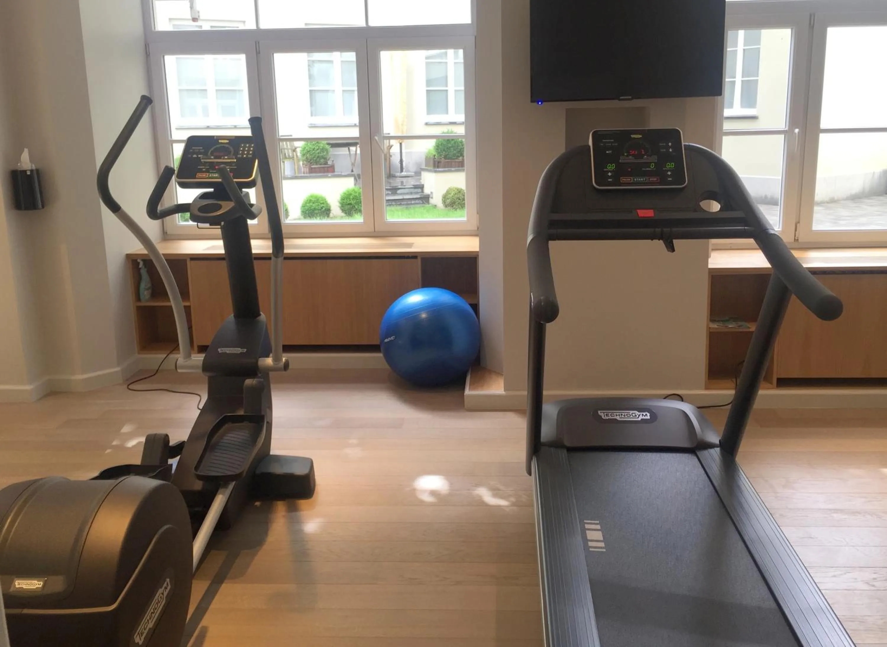 Fitness centre/facilities in Hotel le Dixseptieme