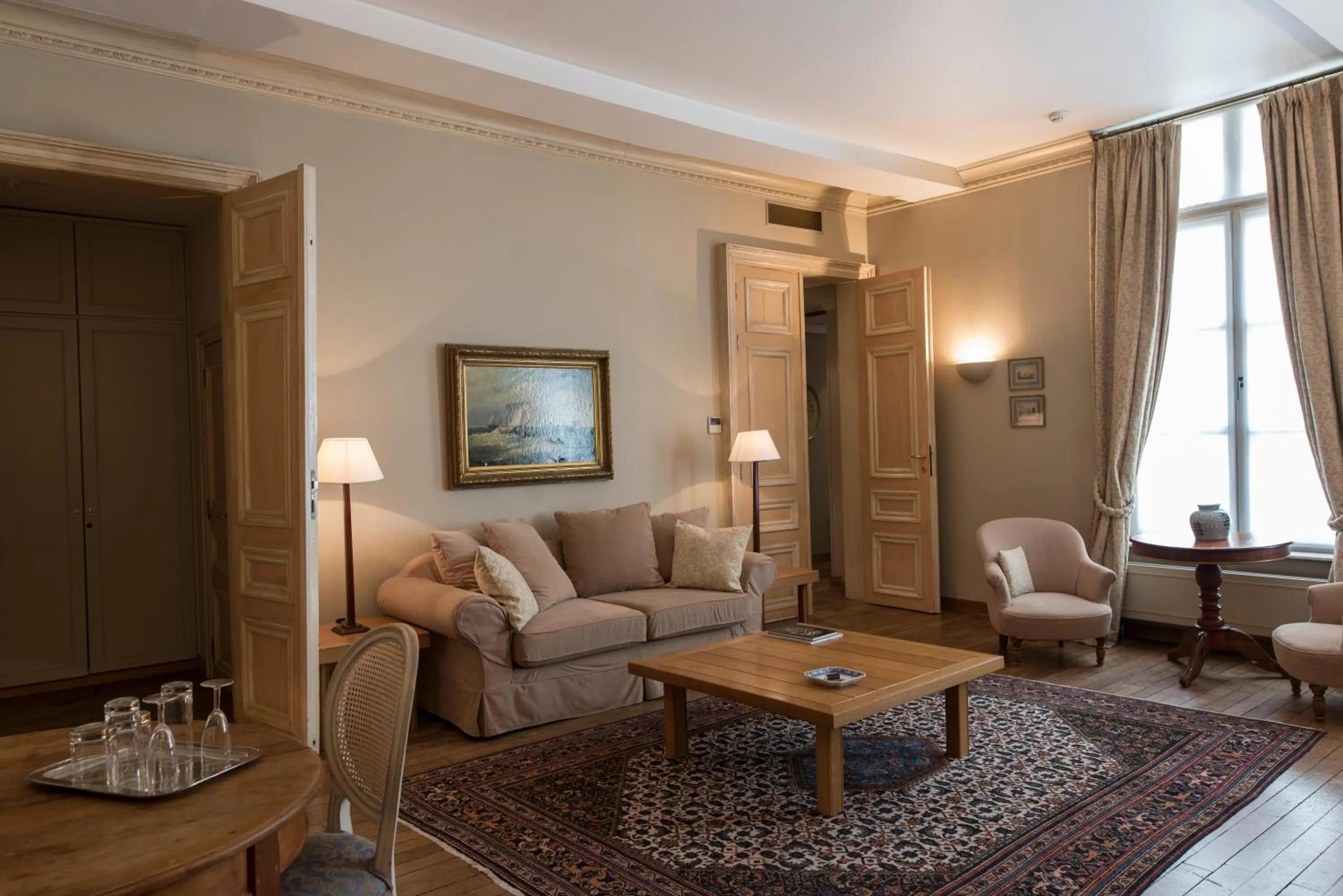 Living room in Hotel le Dixseptieme