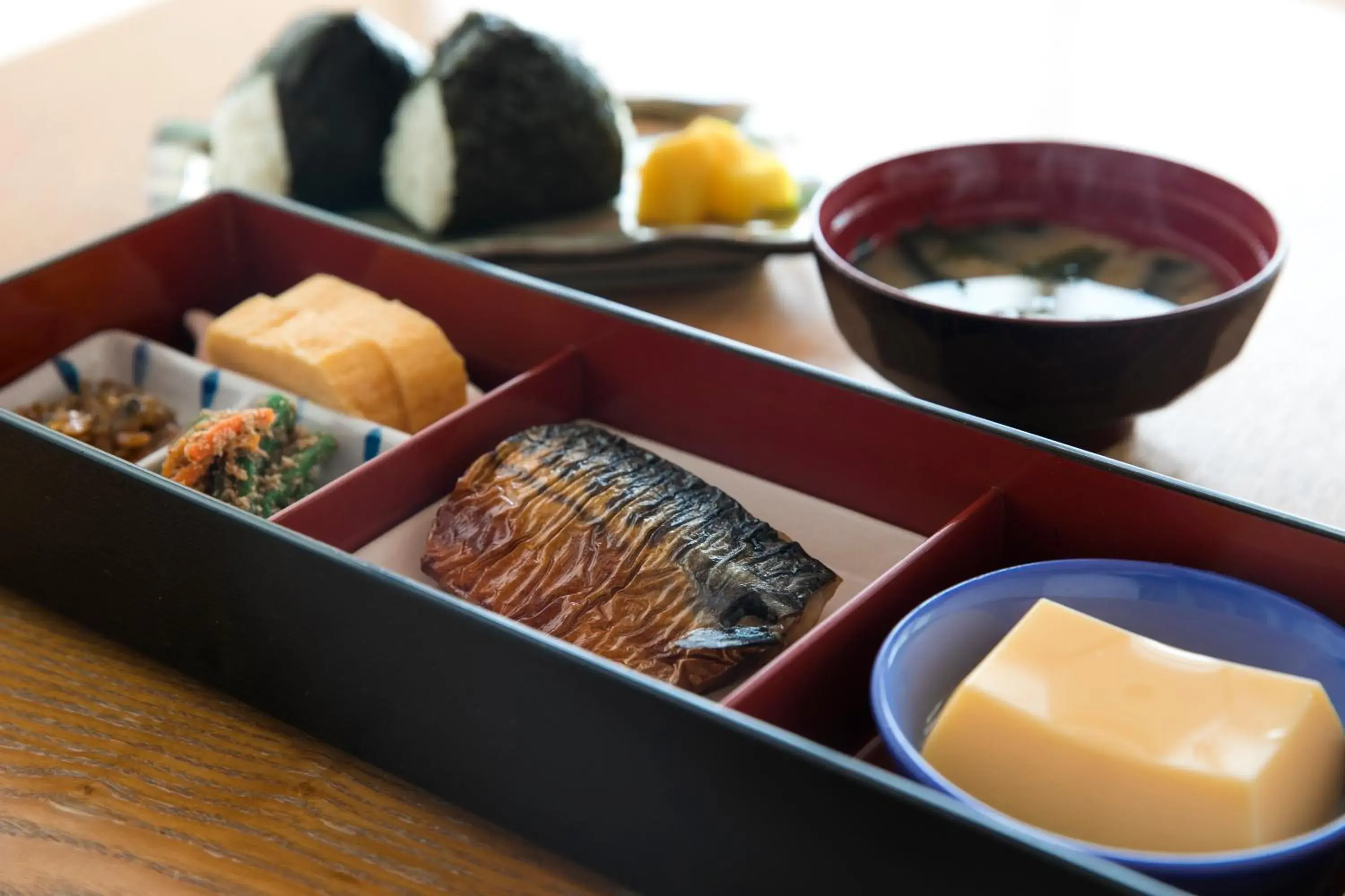 Asian breakfast in Sundance Resort Onjuku Asian breakfast in Sundance Resort Onjuku