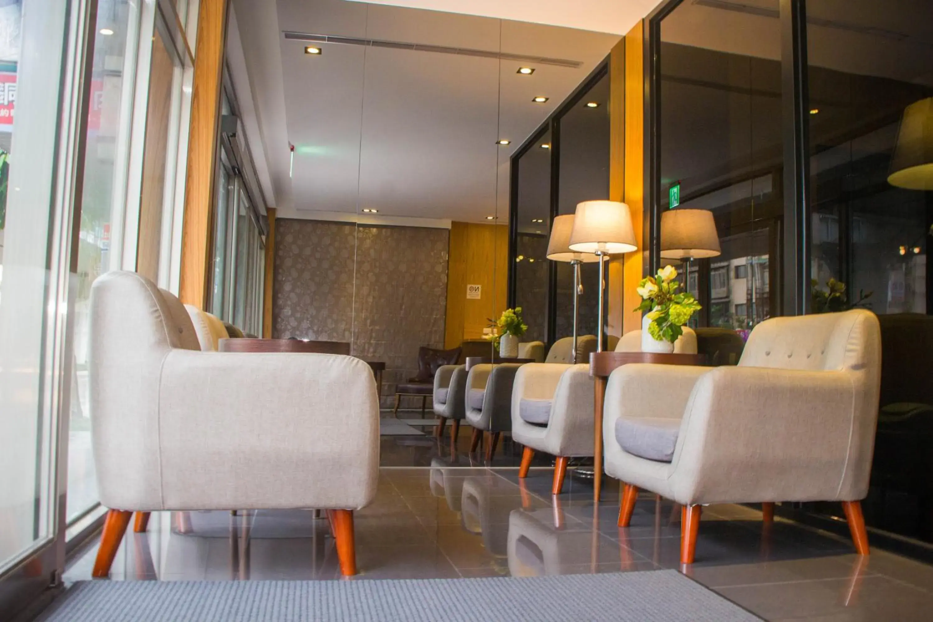 Living room in The Koos Hotel Dahu Living room in The Koos Hotel Dahu