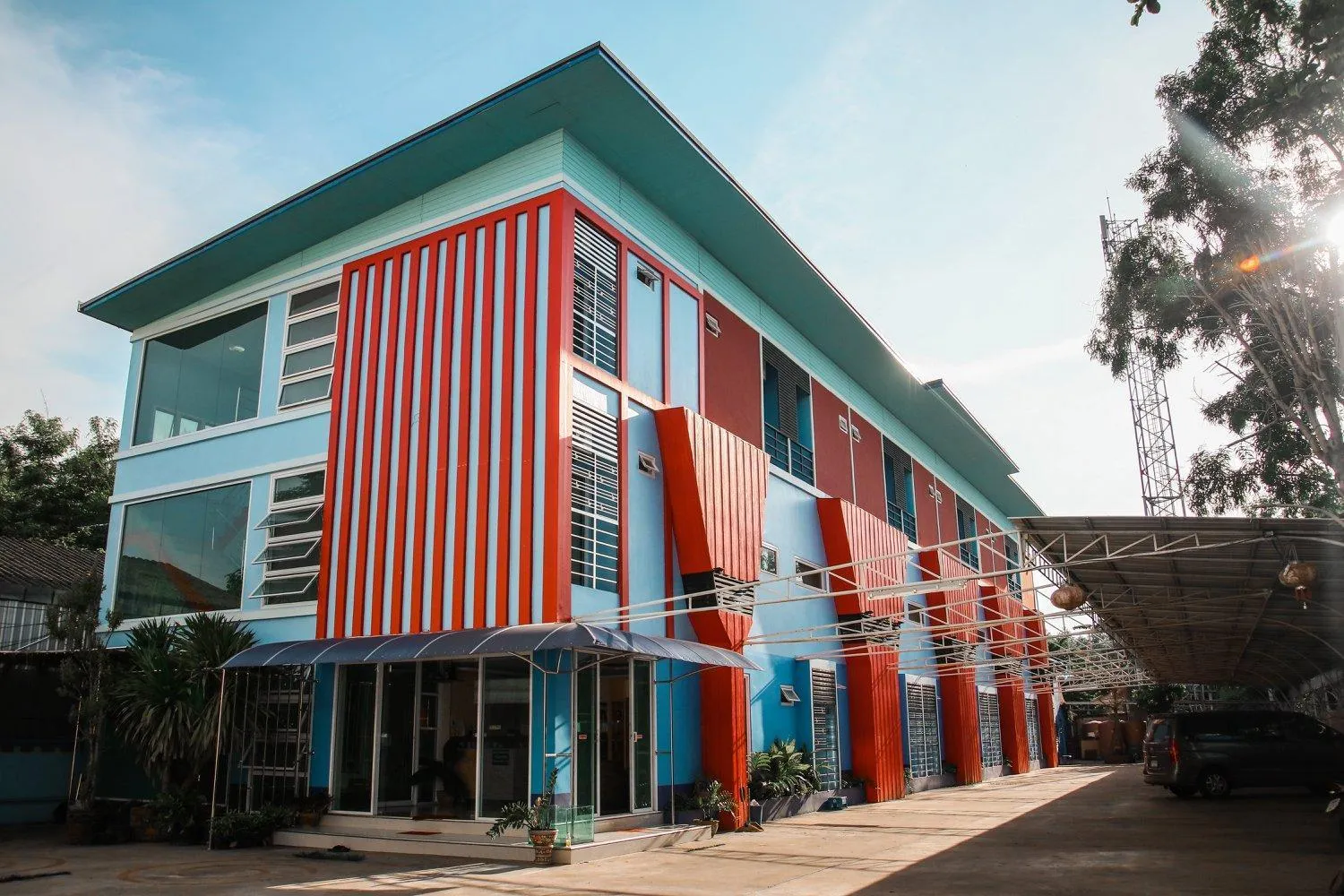 Facade/entrance in Veerakit Grand Hotel