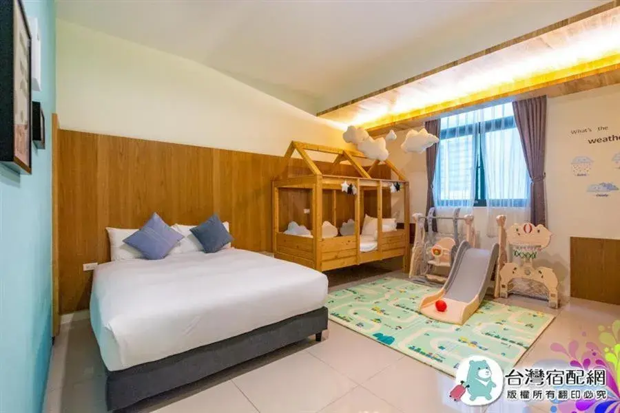 Bed in Kenting Dio Inn Bed in Kenting Dio Inn