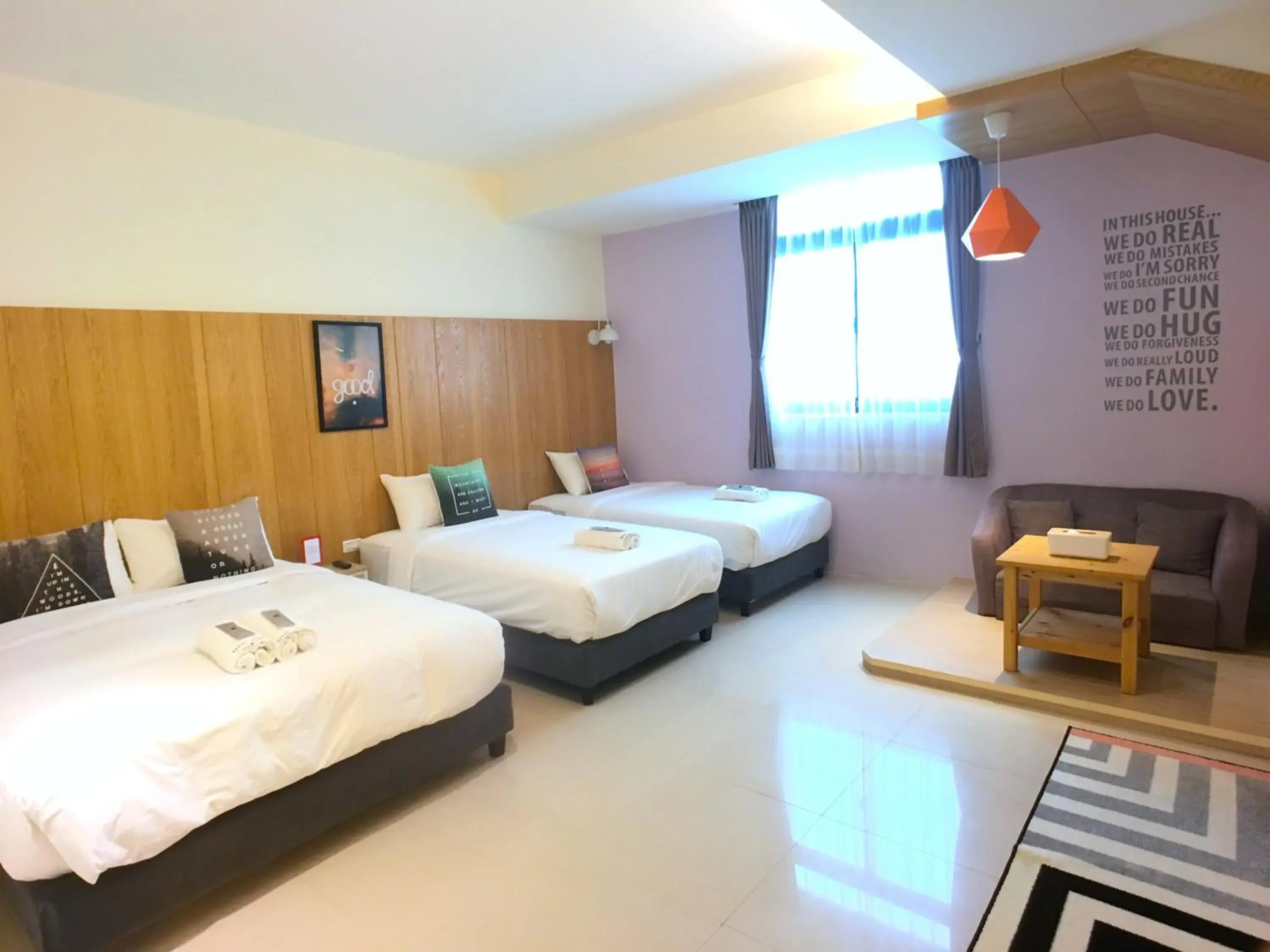 Bed in Kenting Dio Inn Bed in Kenting Dio Inn