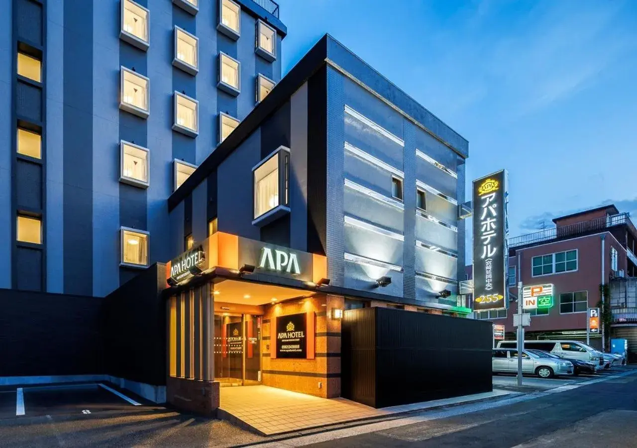 Property building in APA Hotel Miyazaki Nobeoka Chuo Property building in APA Hotel Miyazaki Nobeoka Chuo