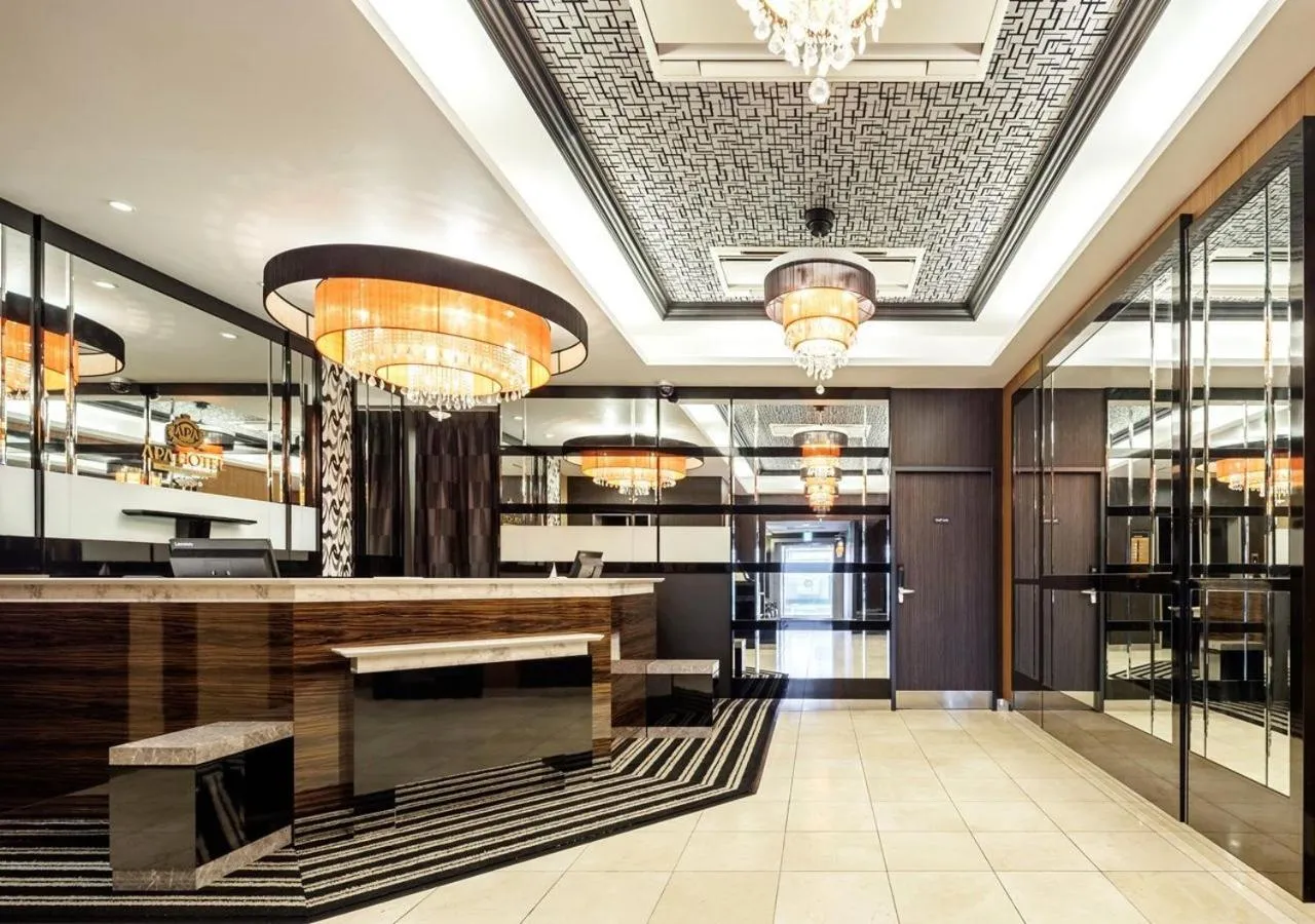 Lobby or reception in APA Hotel Miyazaki Nobeoka Chuo