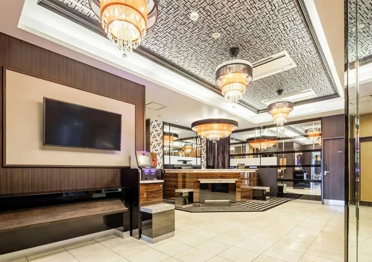 Lobby or reception in APA Hotel Miyazaki Nobeoka Chuo Lobby or reception in APA Hotel Miyazaki Nobeoka Chuo