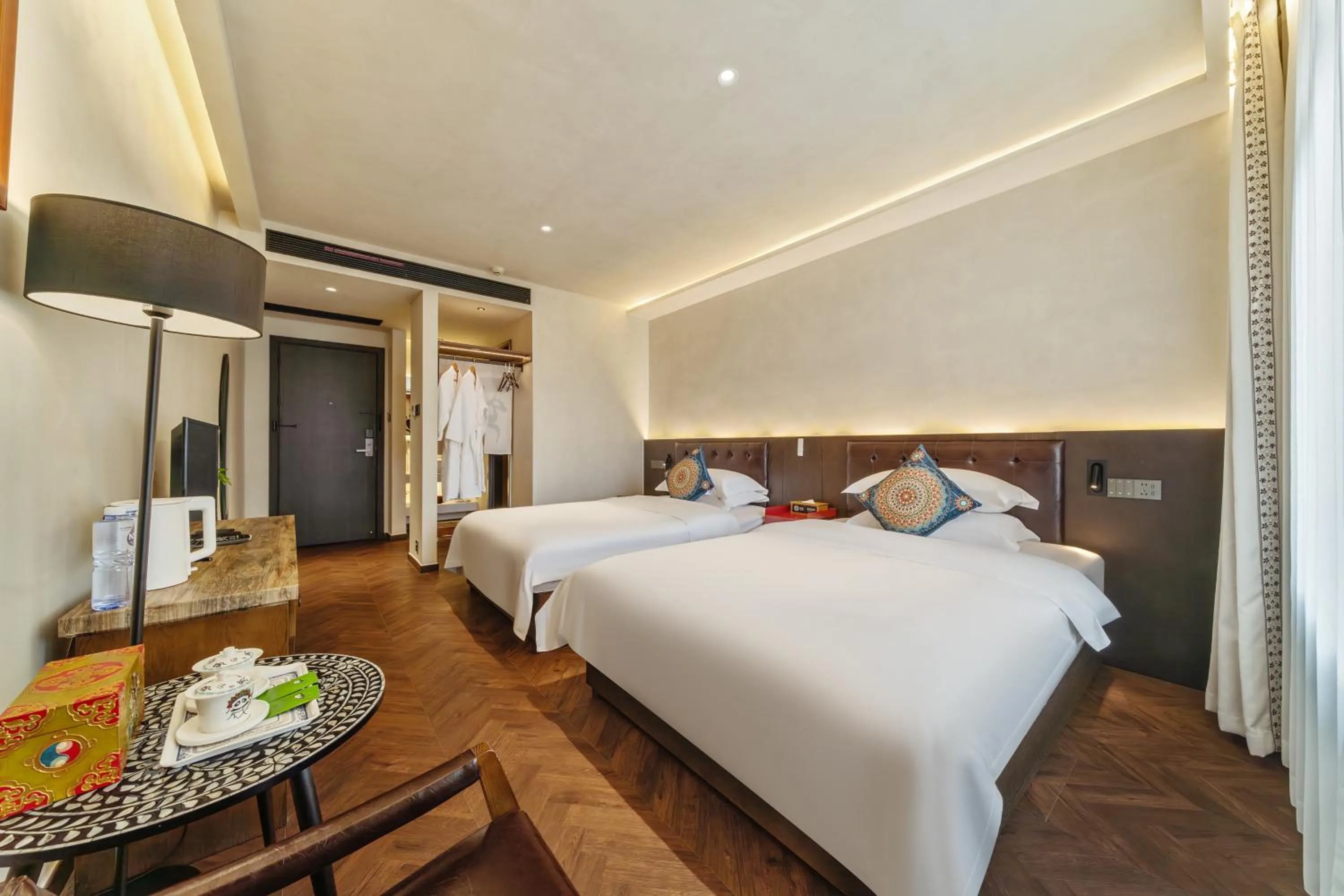 Standard Twin Room - single occupancy in Bliss Qintai Tibetan Boutique Hotel