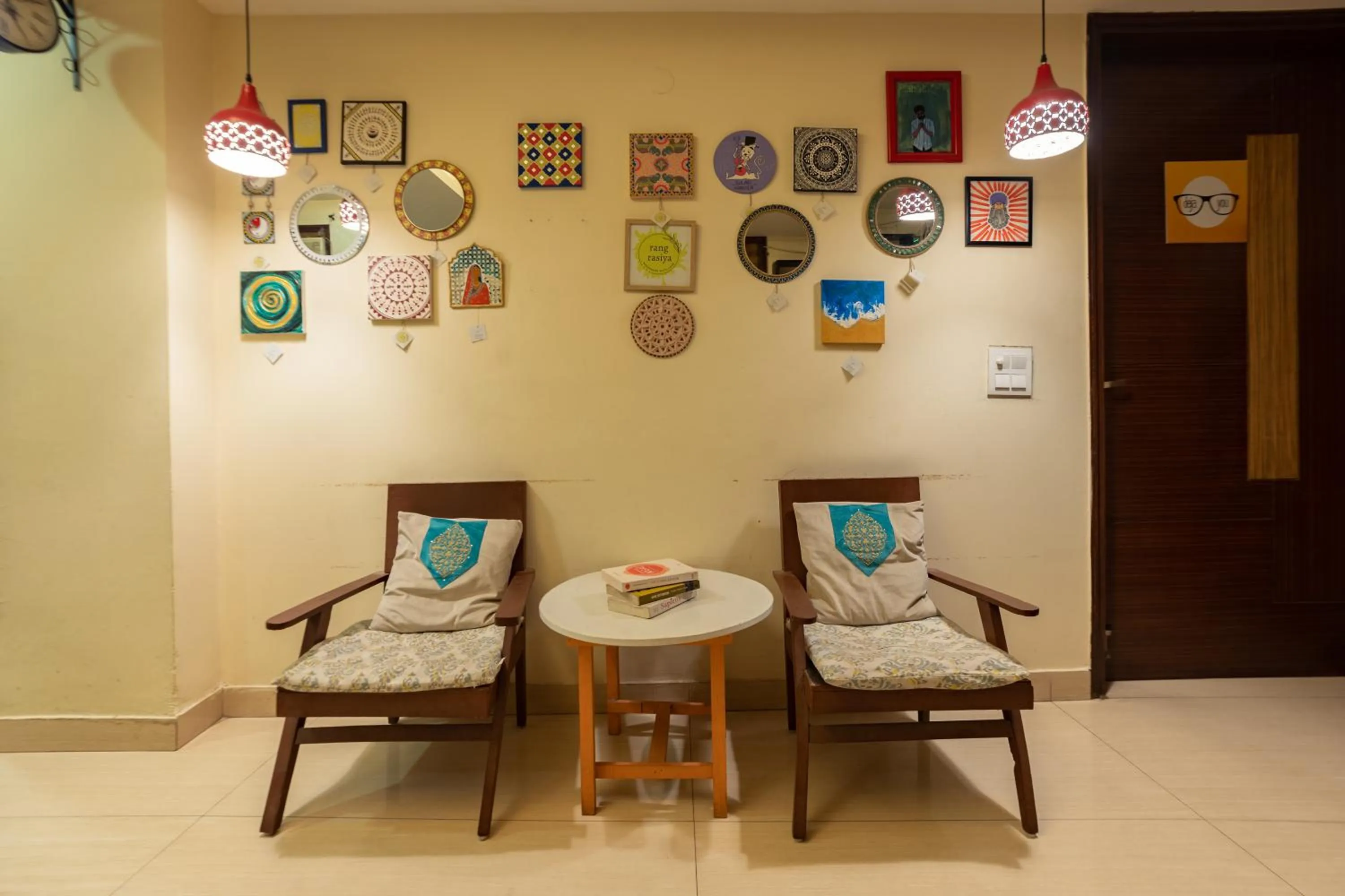 Lobby or reception in AmigosIndia