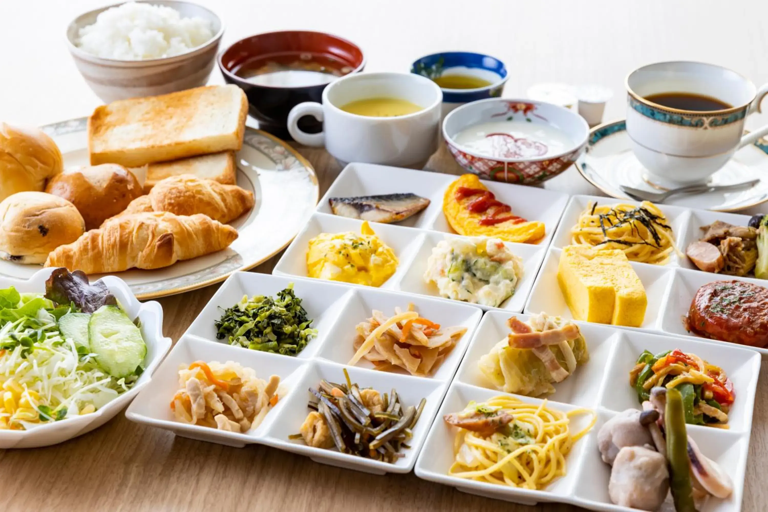 Breakfast in Central Hotel Imari Breakfast in Central Hotel Imari