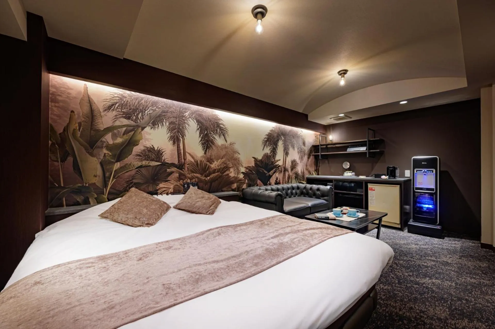 Bed in Hotel WILL BASE 鶴見