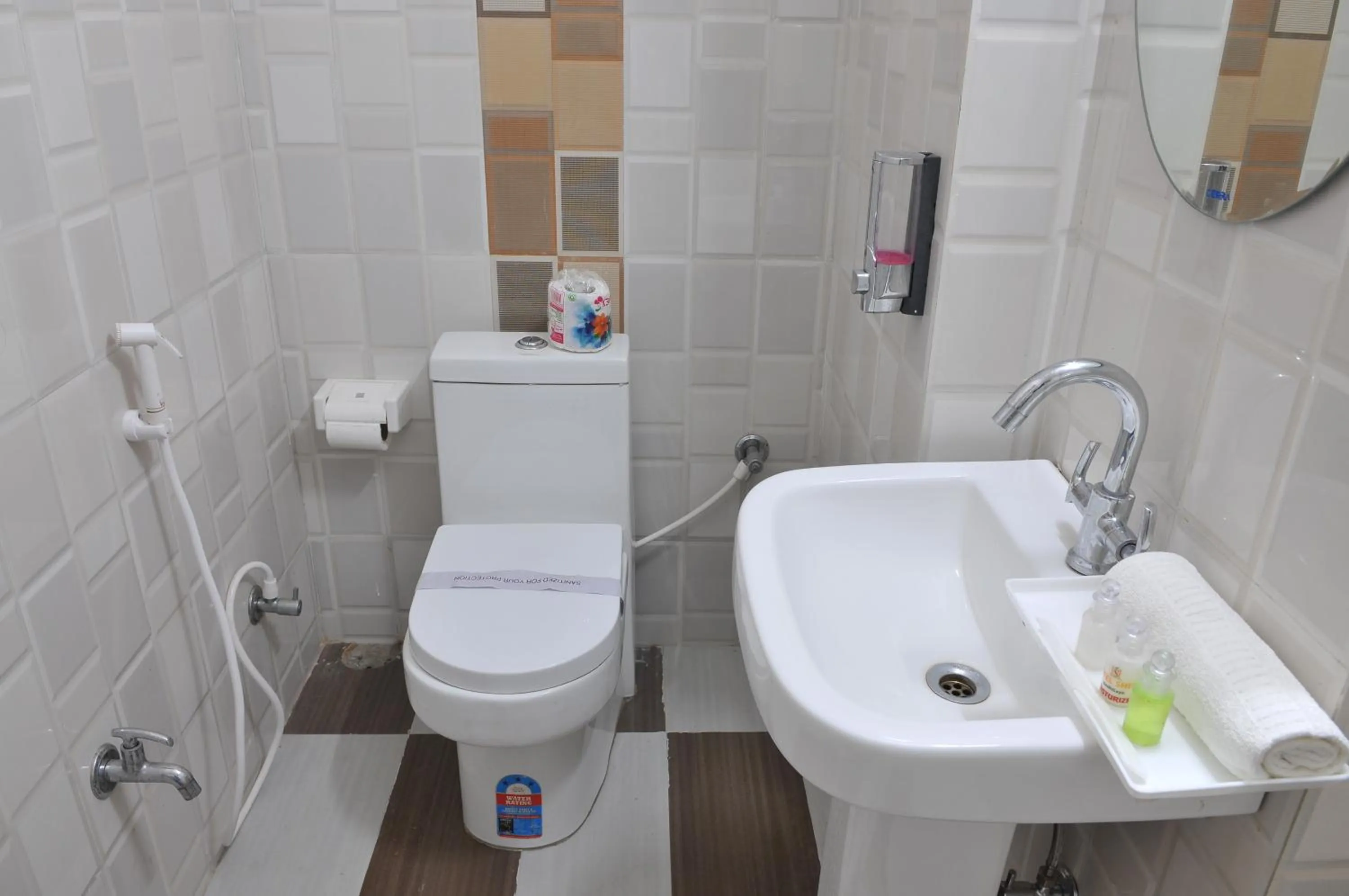 Bathroom in New Hotel Shiva