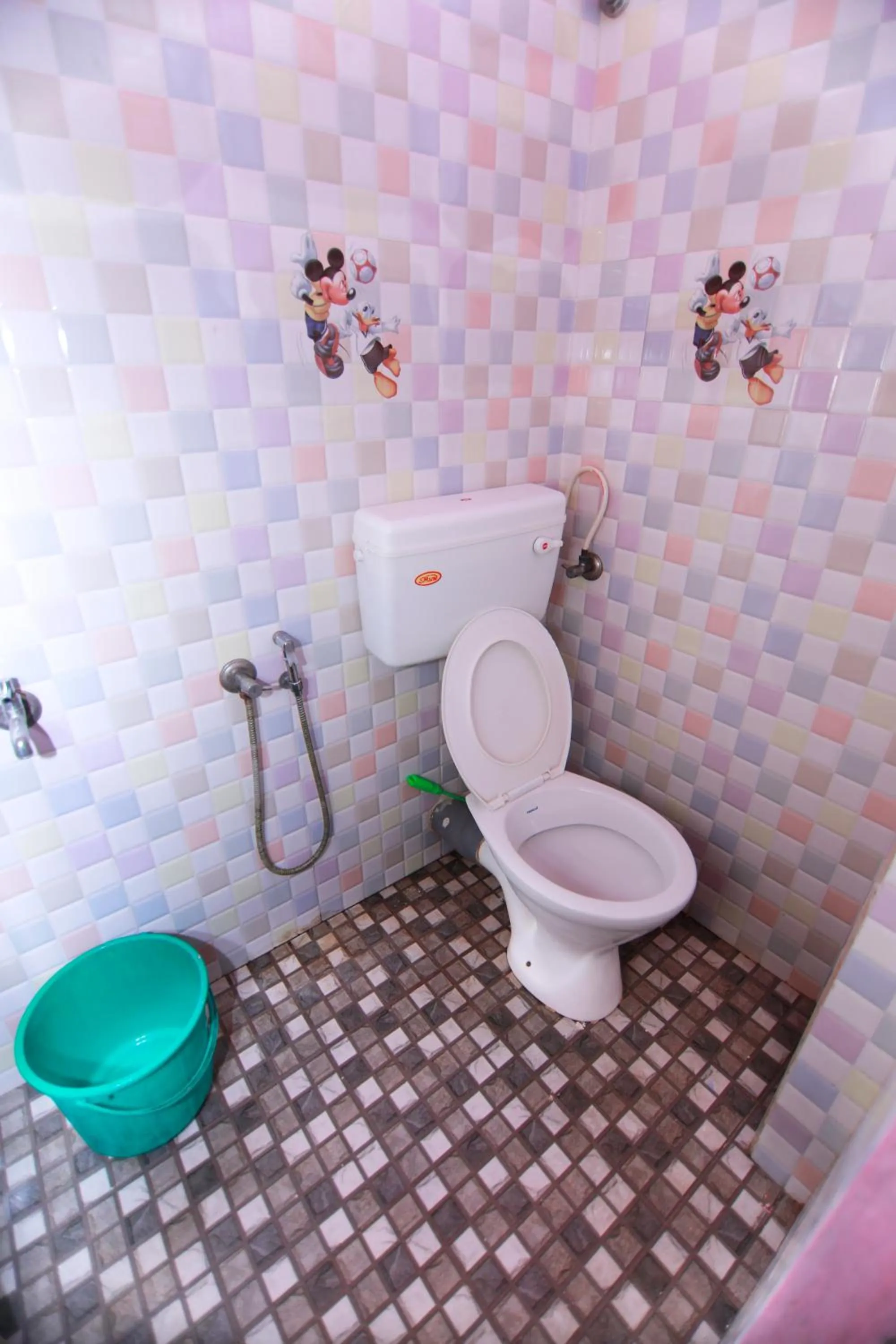 Toilet in Pleasant Inn