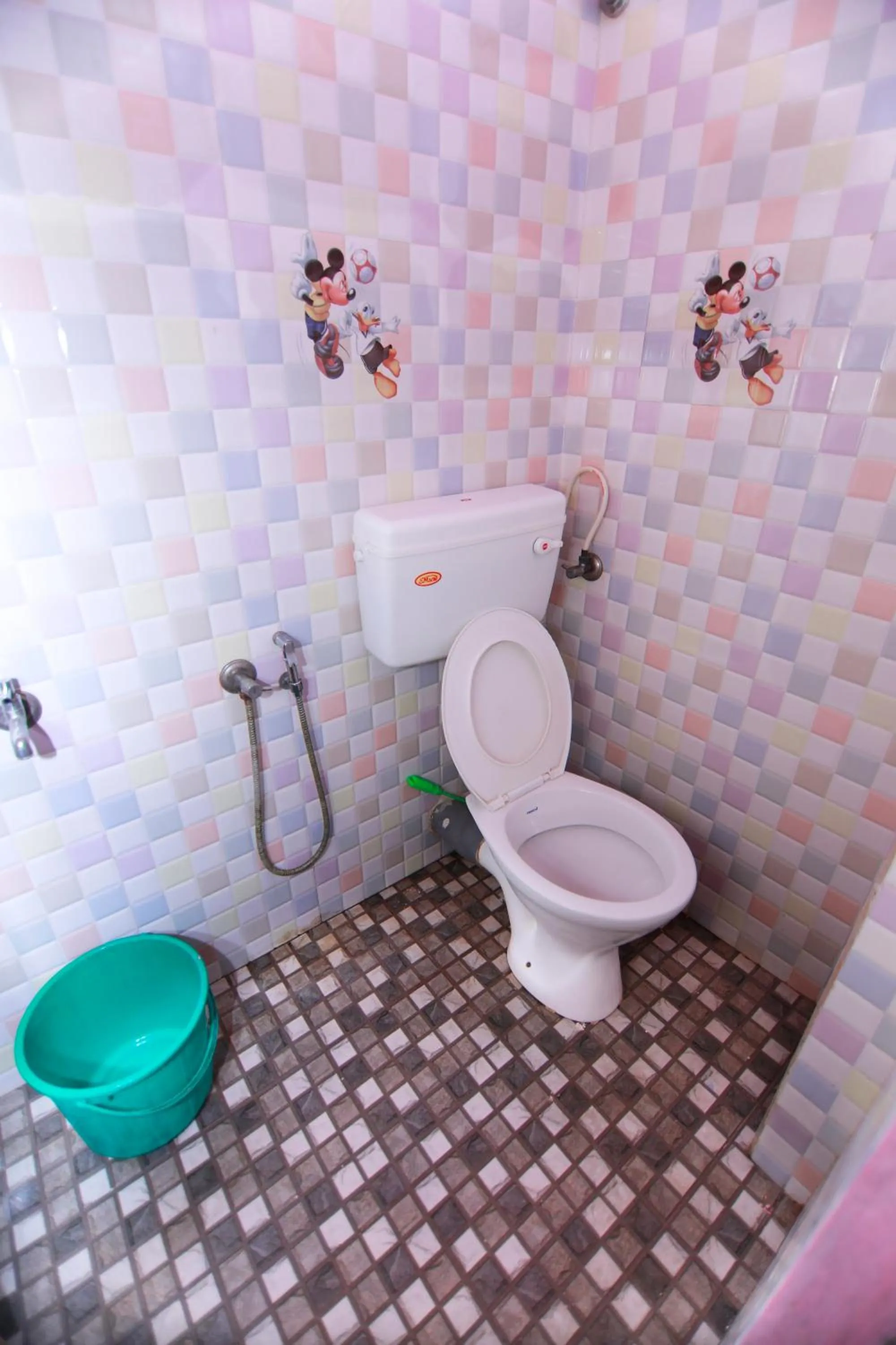 Toilet in Pleasant Inn