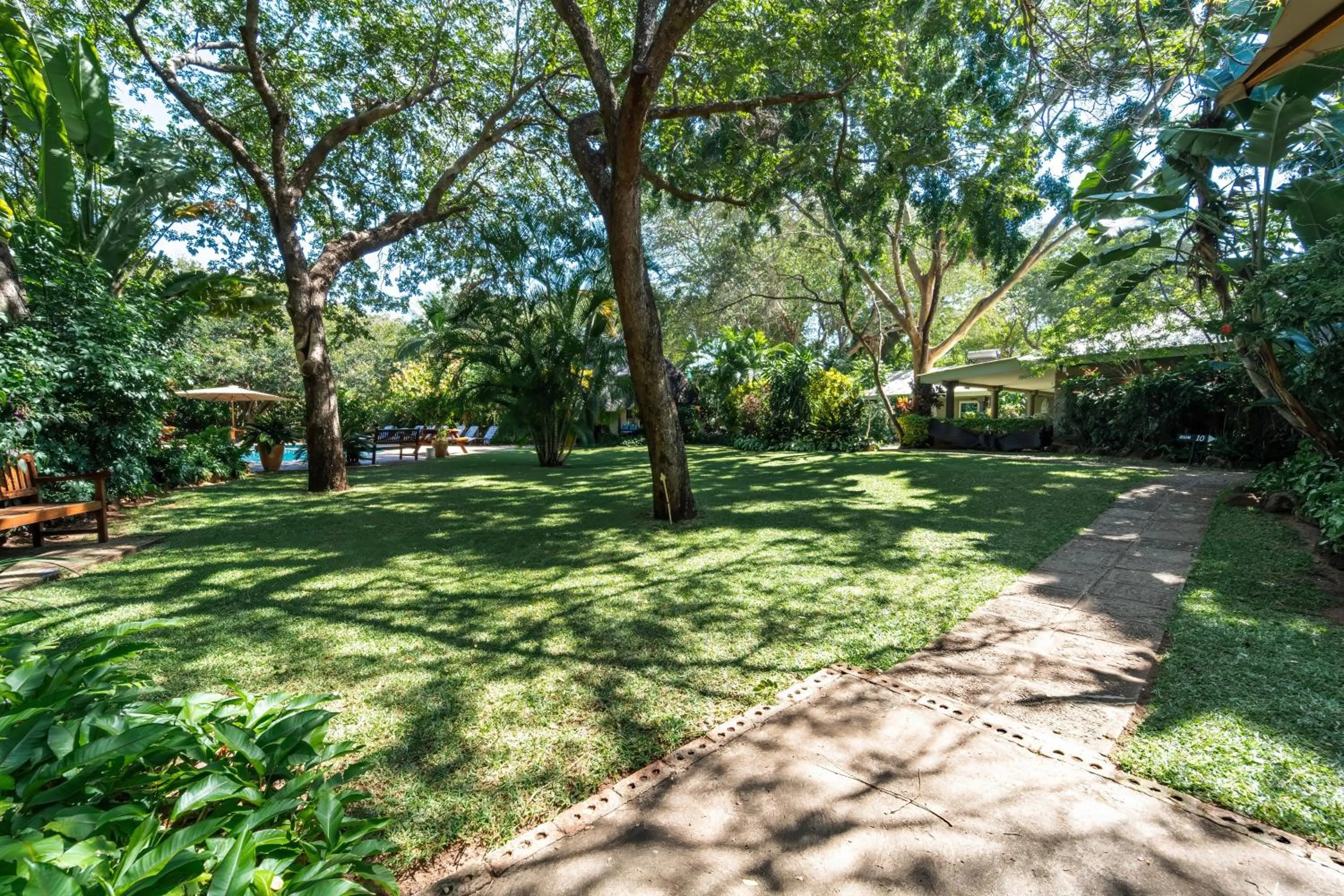 Garden in Bayete Guest Lodge