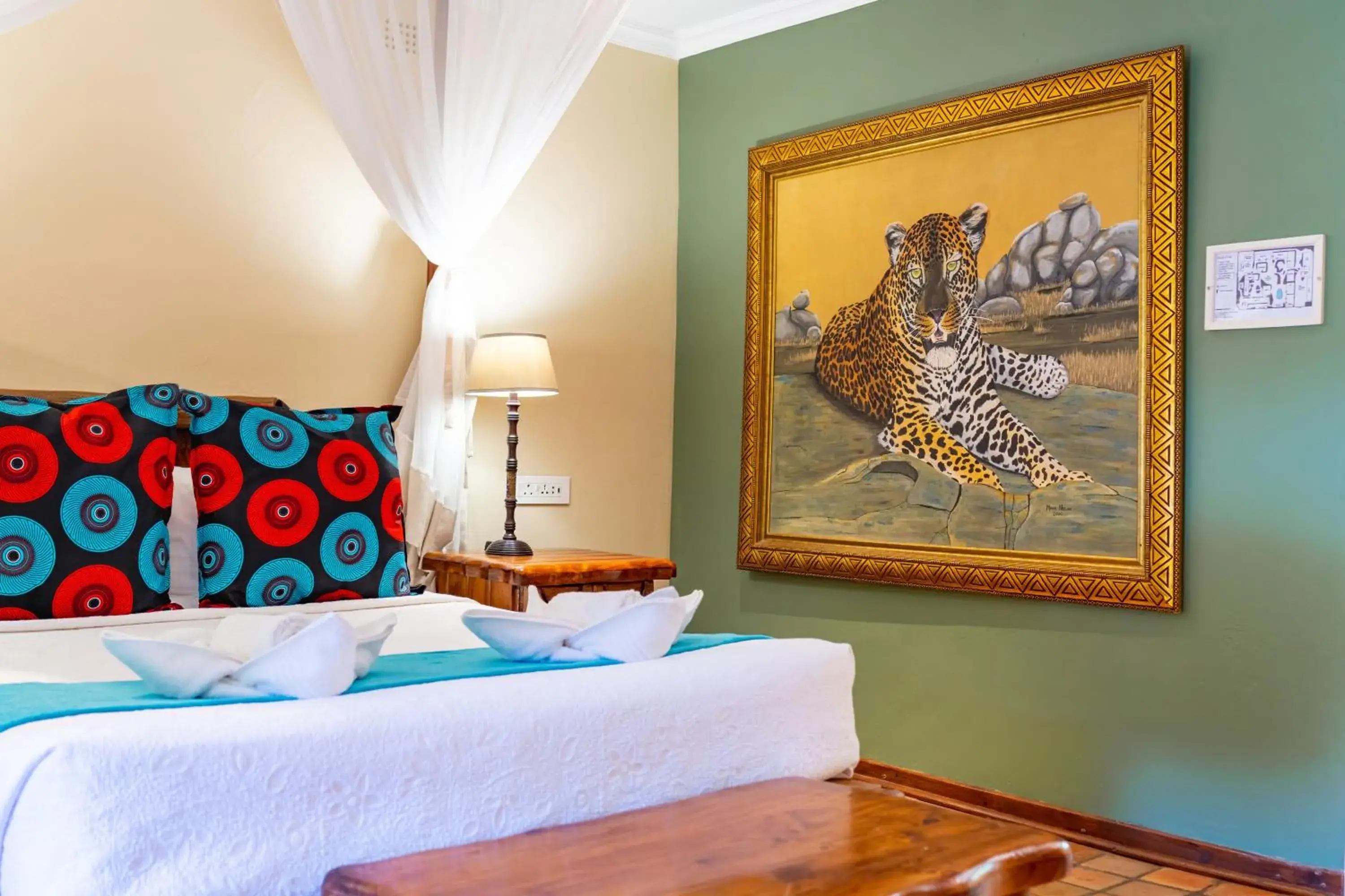 Bed in Bayete Guest Lodge Bed in Bayete Guest Lodge