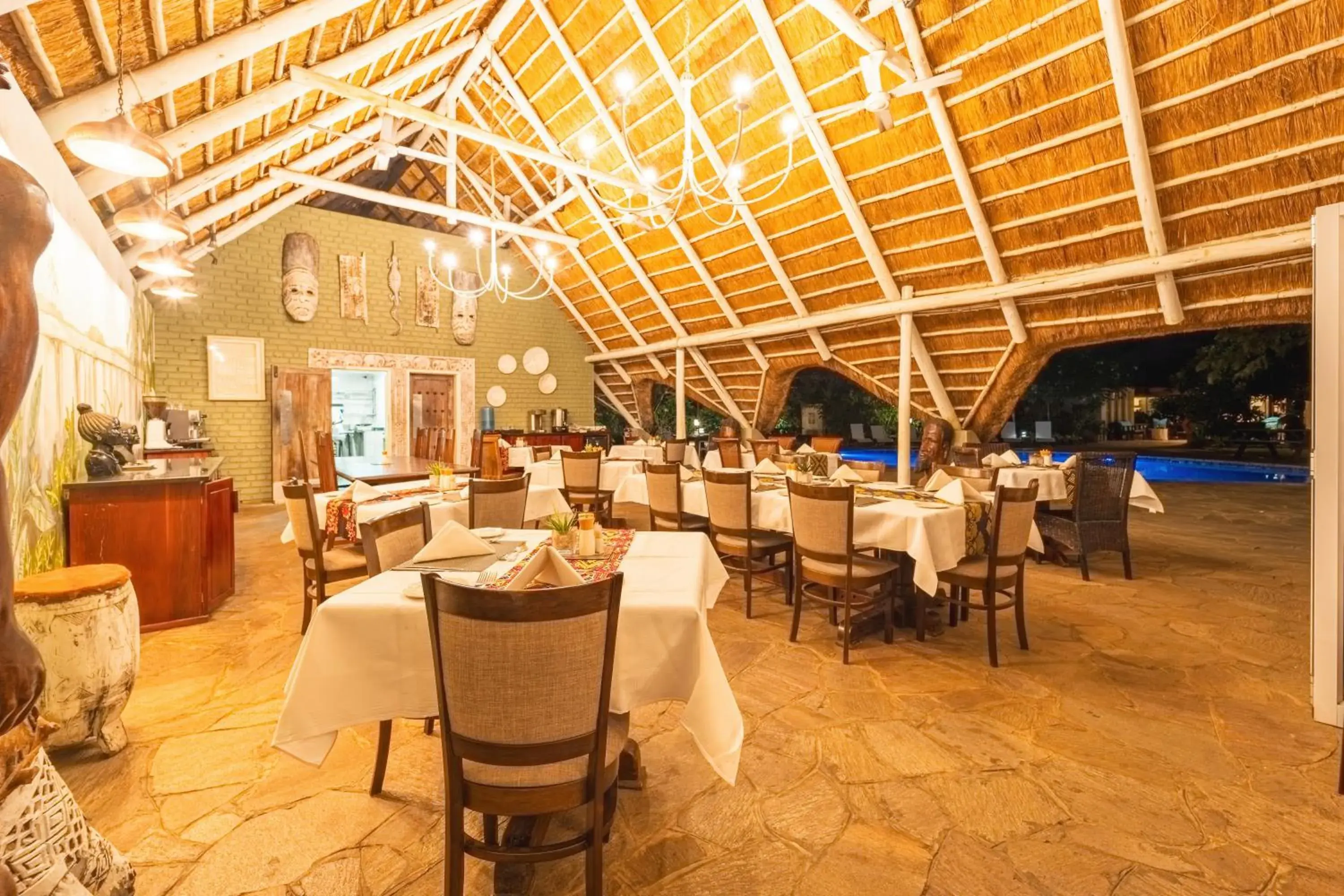 Restaurant/places to eat in Bayete Guest Lodge Restaurant/places to eat in Bayete Guest Lodge