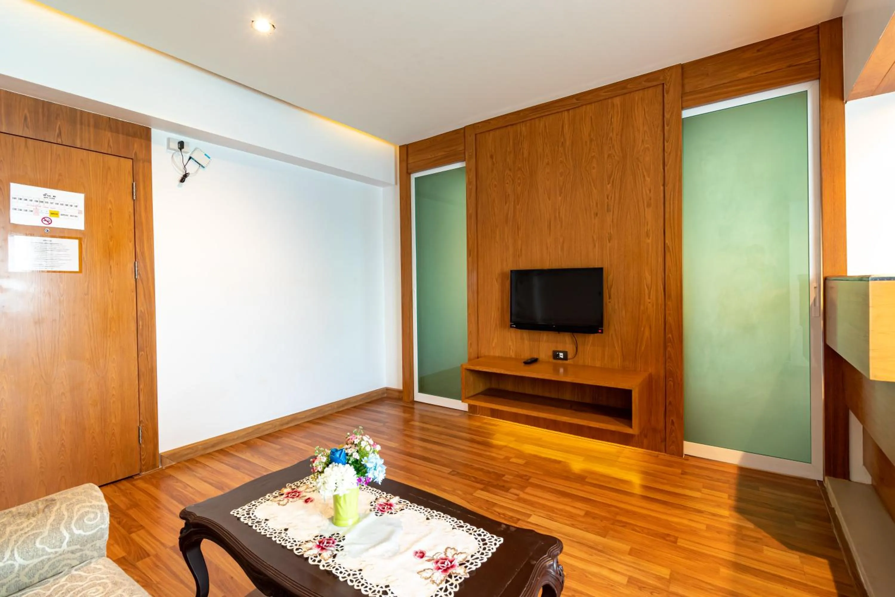 Seating area in Viva Hotel Songkhla