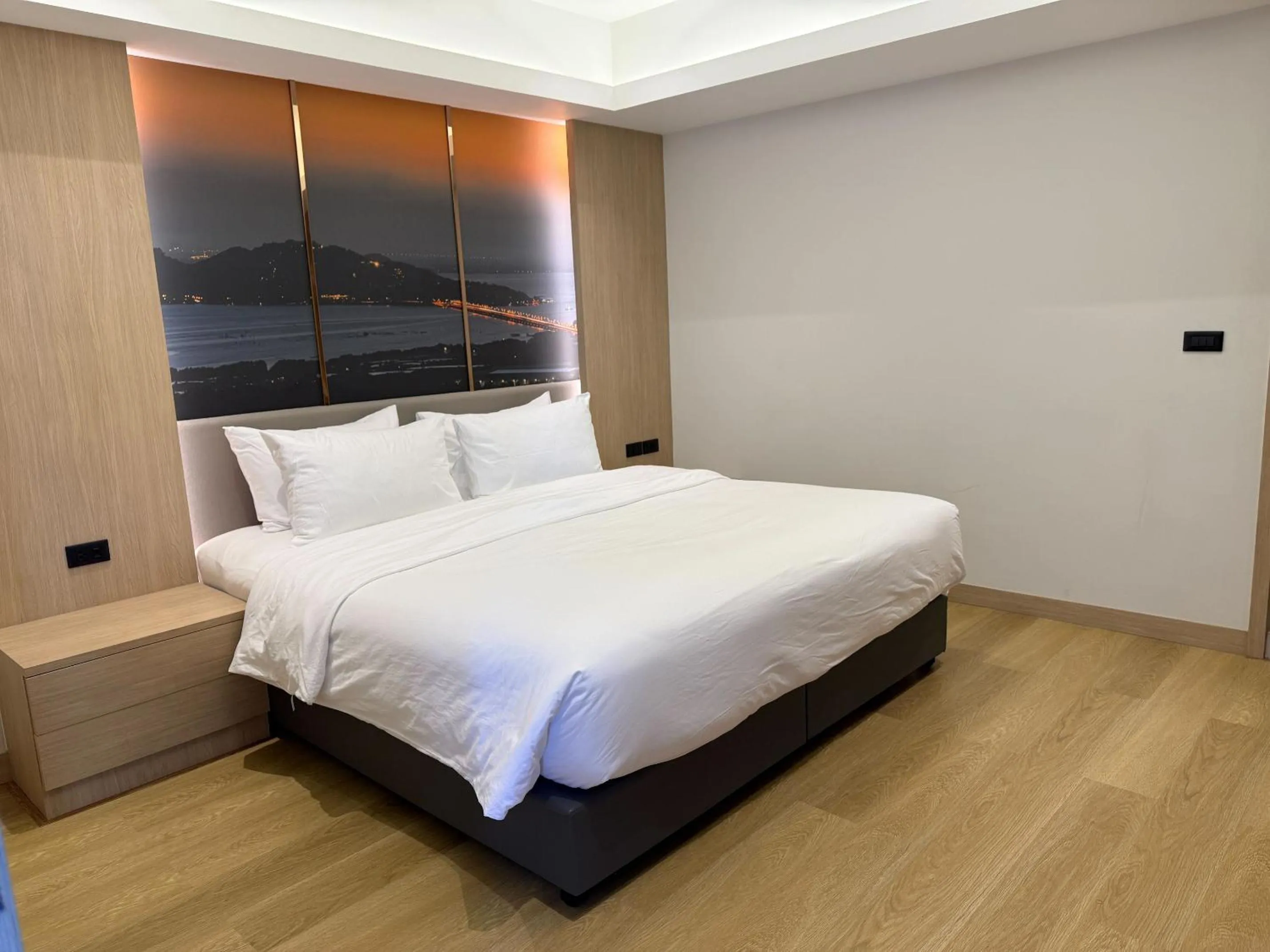 Bed in Viva Hotel Songkhla