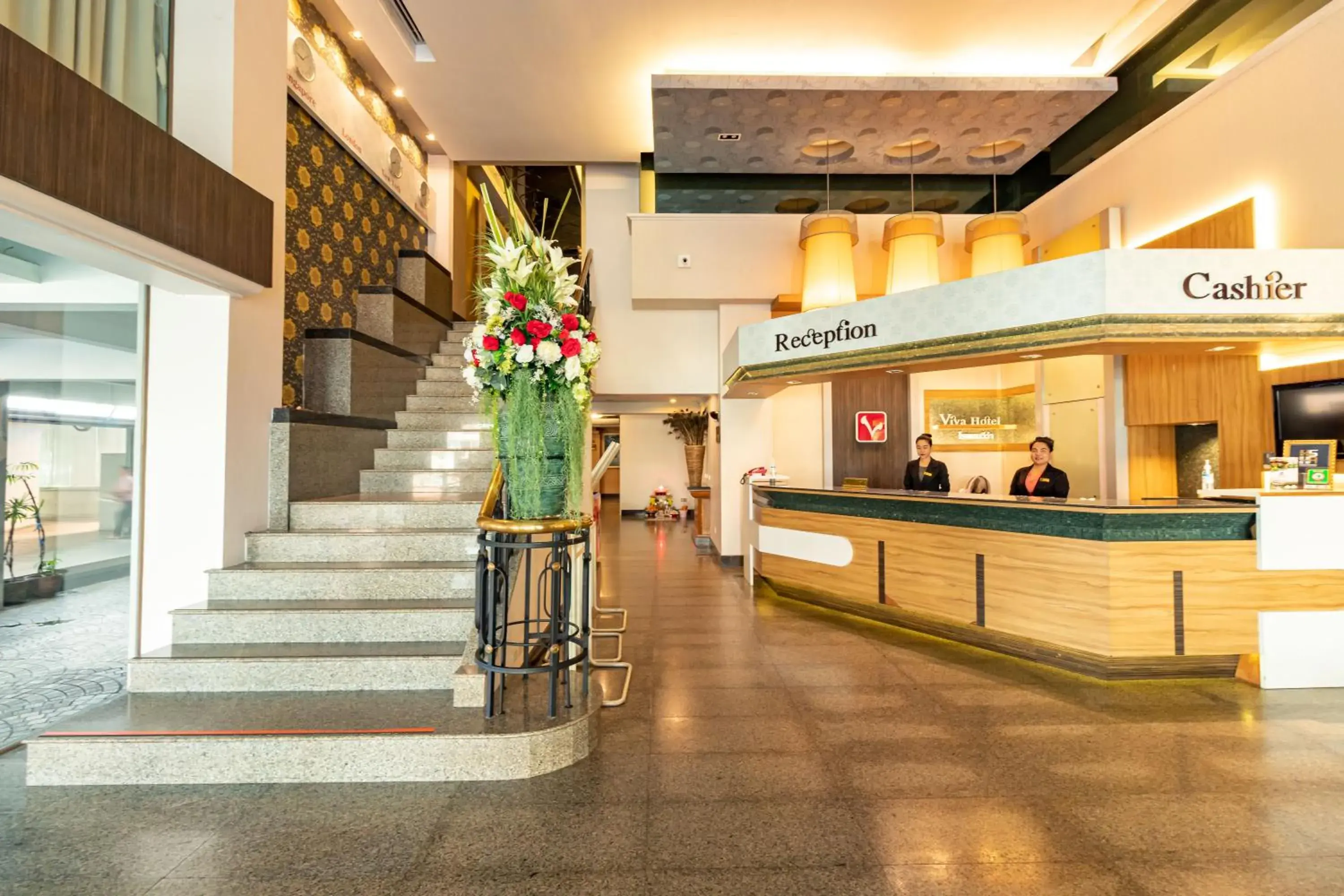 Lobby or reception in Viva Hotel Songkhla Lobby or reception in Viva Hotel Songkhla