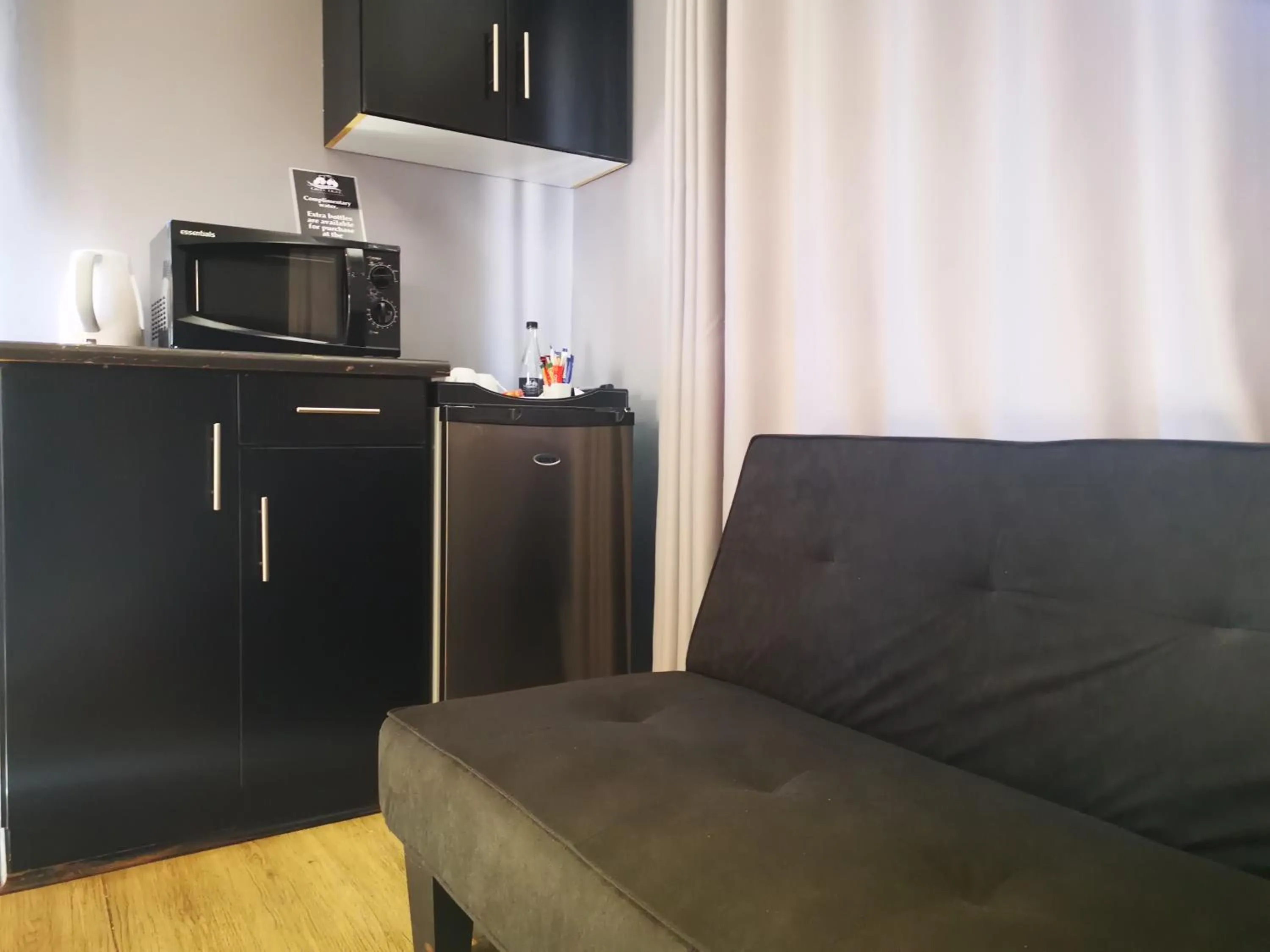 Seating area in The Green Olive Guesthouse