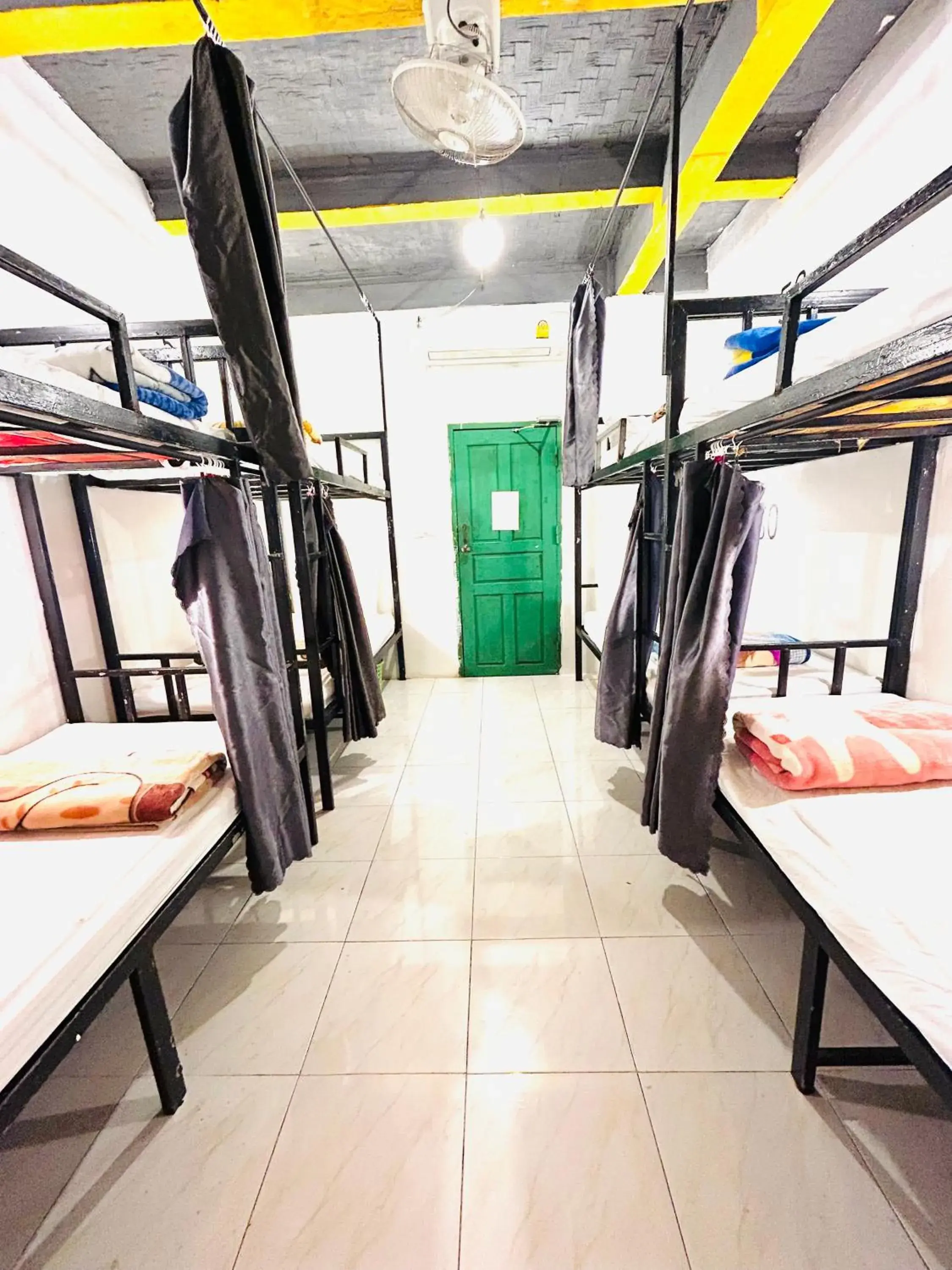 bunk bed, Bed in Vangvieng Rock Backpacker Rooftop Hostel bunk bed, Bed in Vangvieng Rock Backpacker Rooftop Hostel