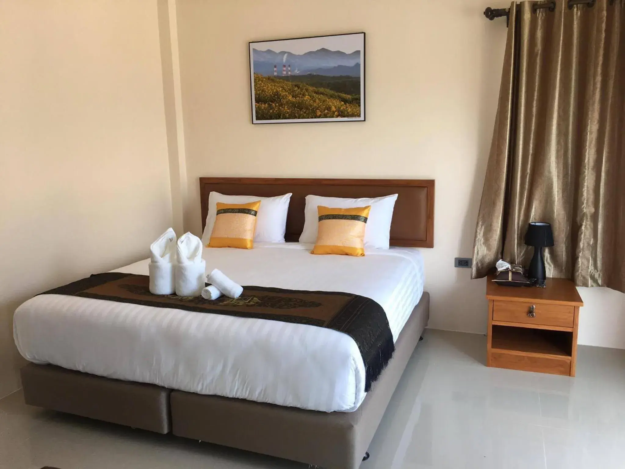 Bed in Lampang Green Garden Resort Bed in Lampang Green Garden Resort