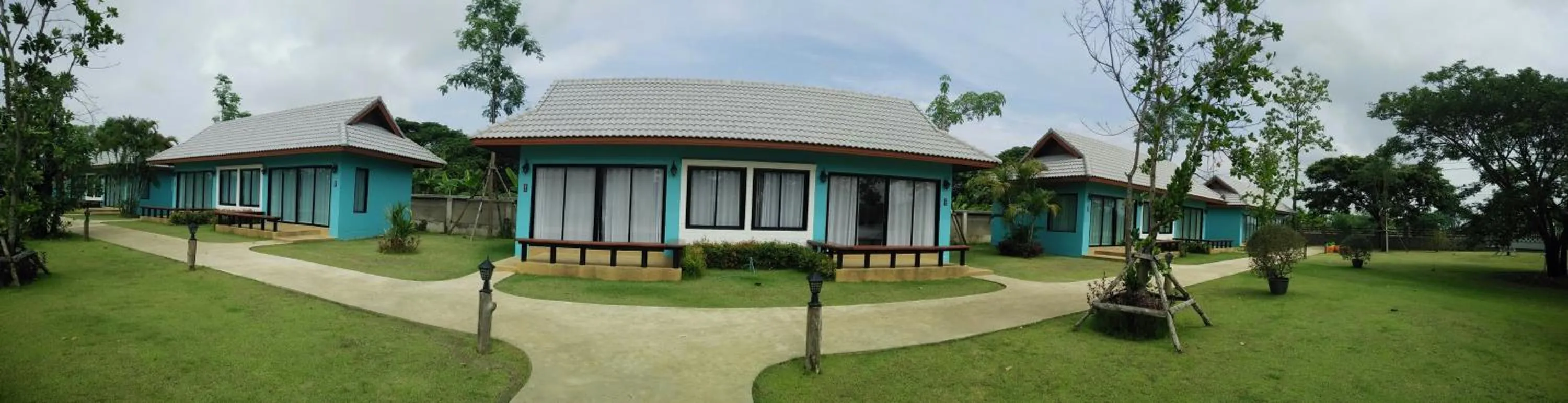 Property building in Lampang Green Garden Resort