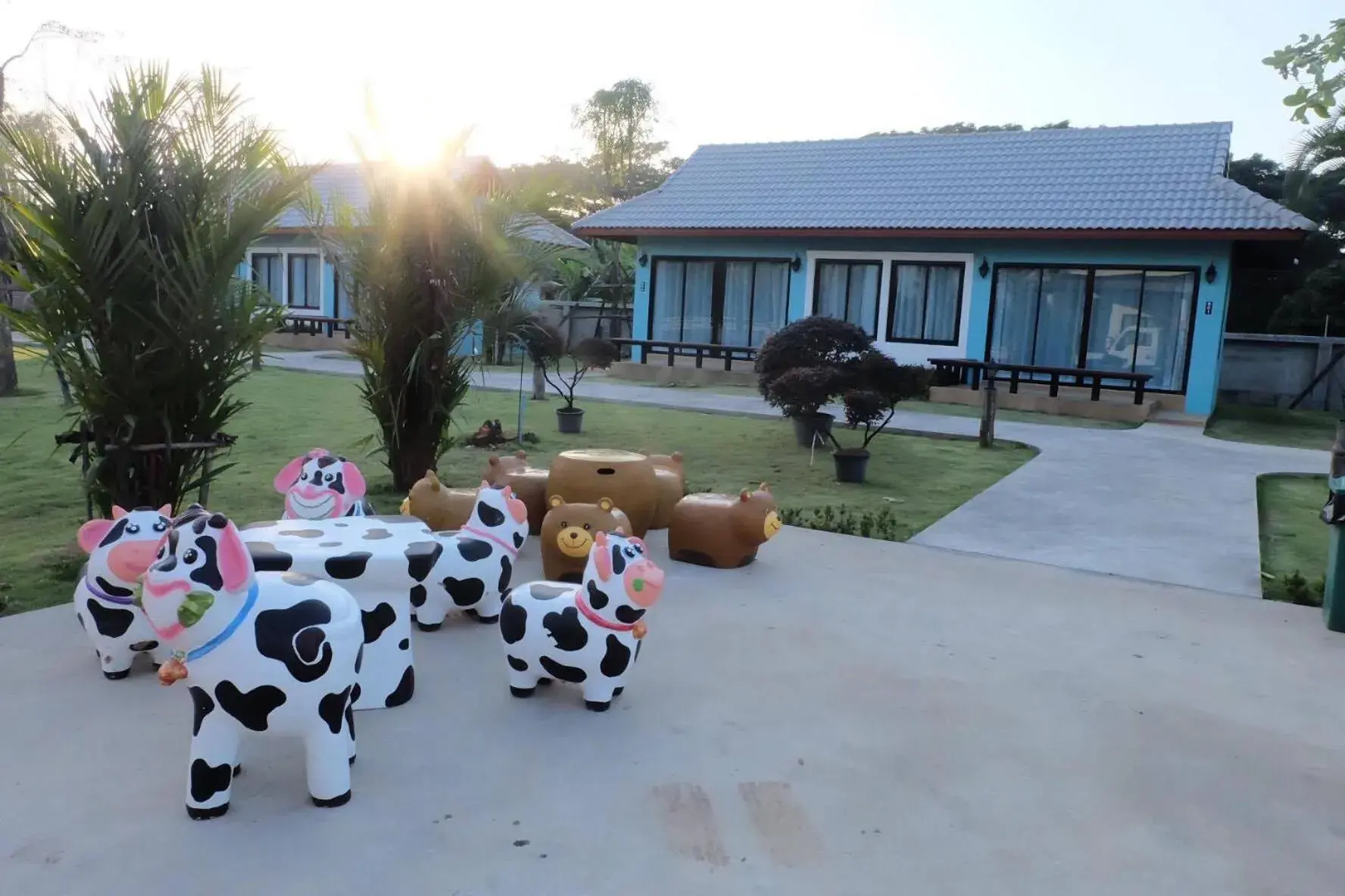 Property building in Lampang Green Garden Resort Property building in Lampang Green Garden Resort