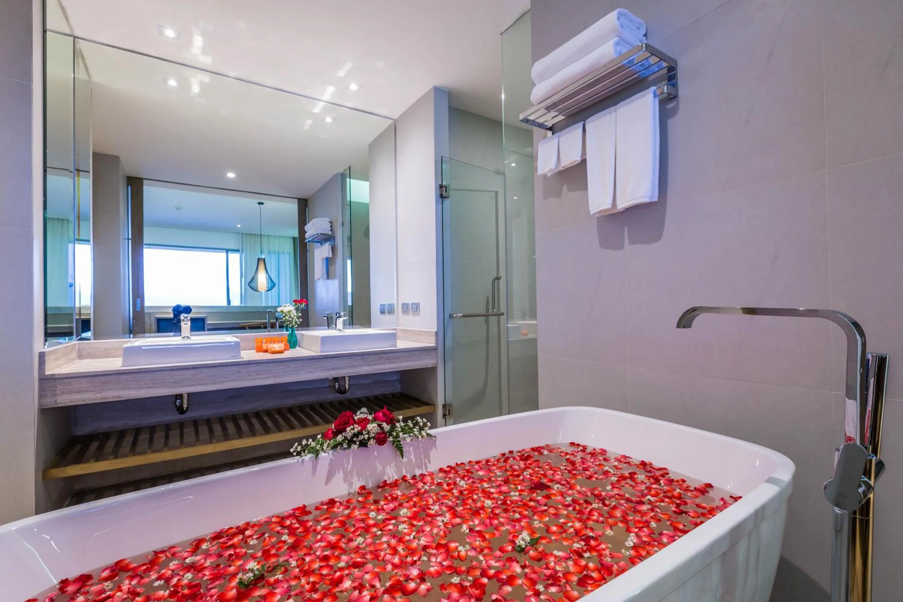 Bathroom in Wyndham Grand Phuket Kalim Bay