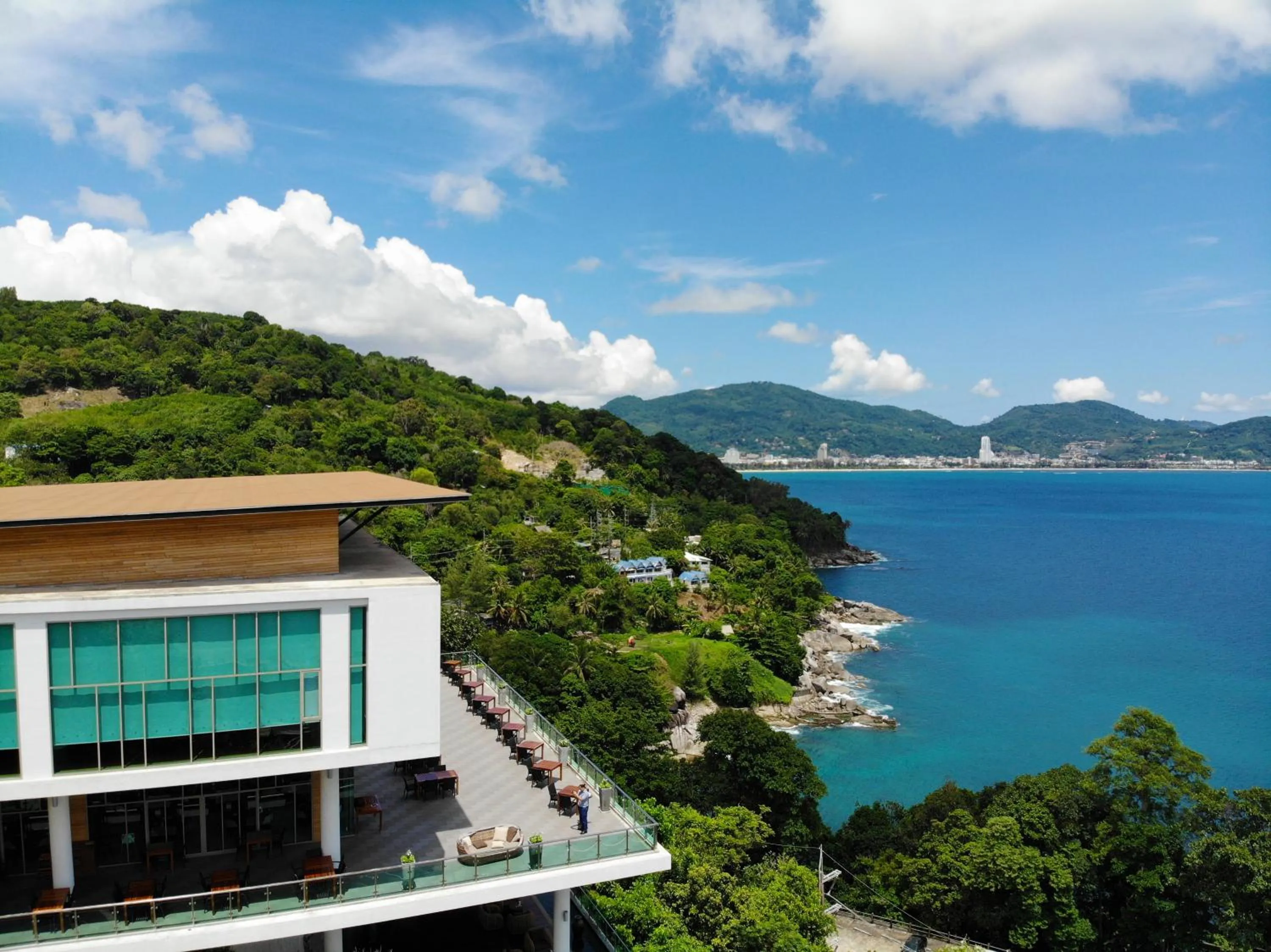 Bird's eye view in Wyndham Grand Phuket Kalim Bay