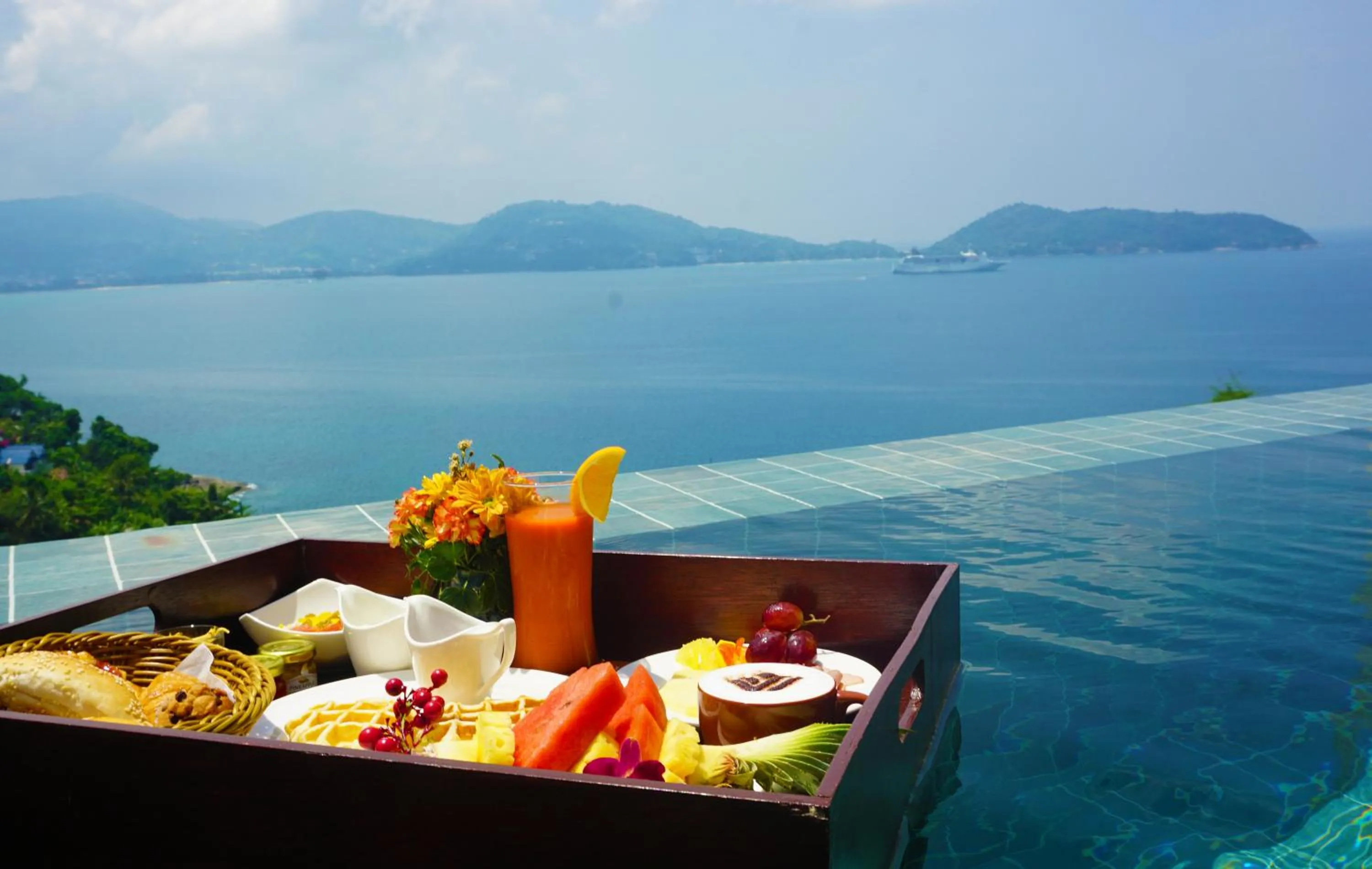 Food close-up in Wyndham Grand Phuket Kalim Bay