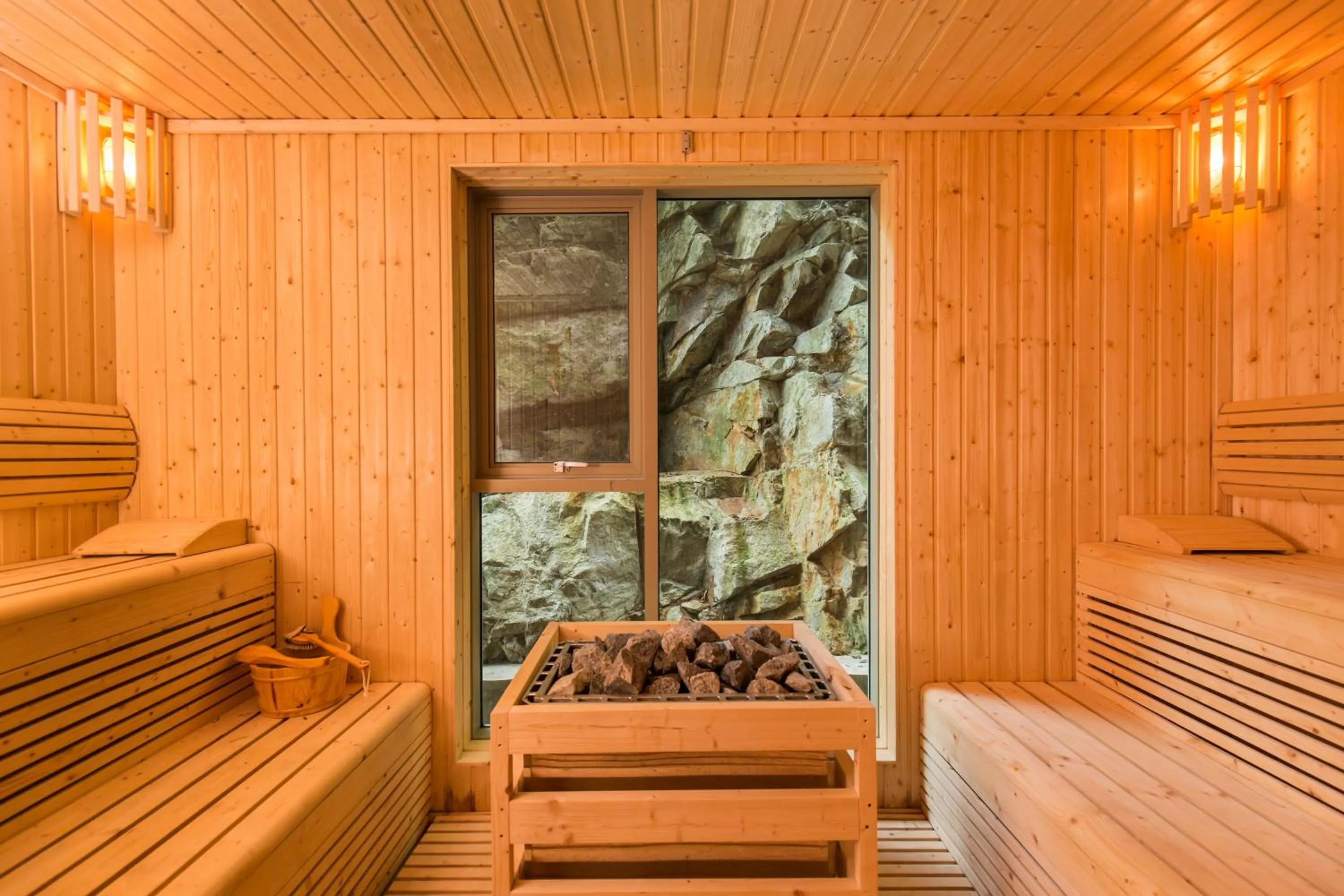 Sauna in Wyndham Grand Phuket Kalim Bay