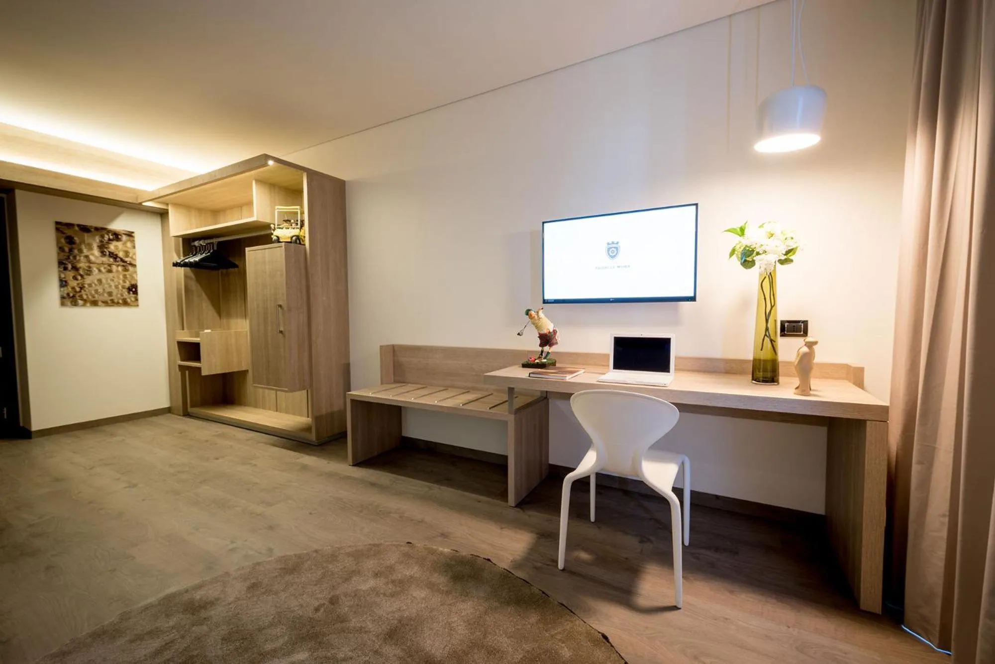 Seating area in Fuori le Mura