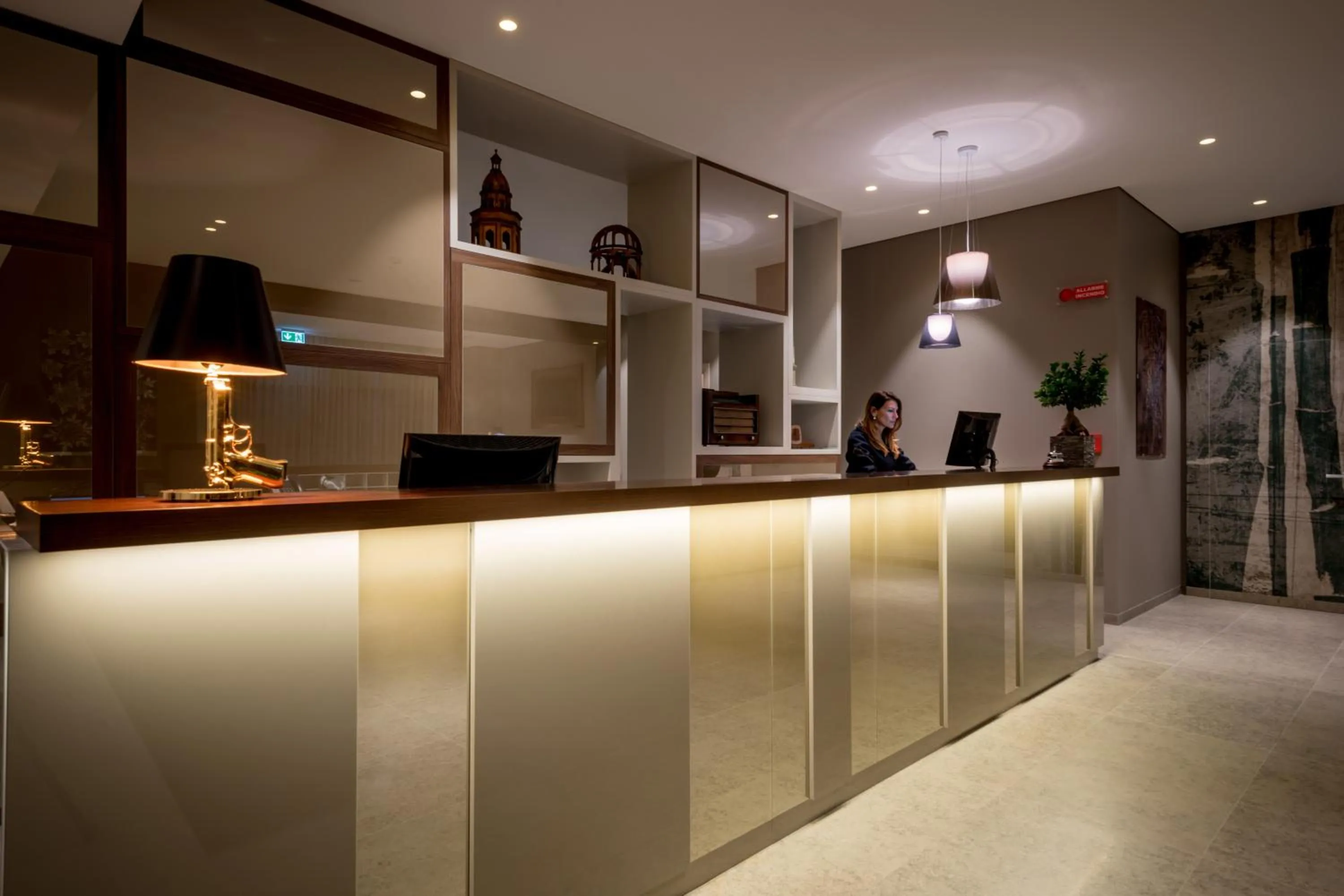 Lobby or reception in Fuori le Mura