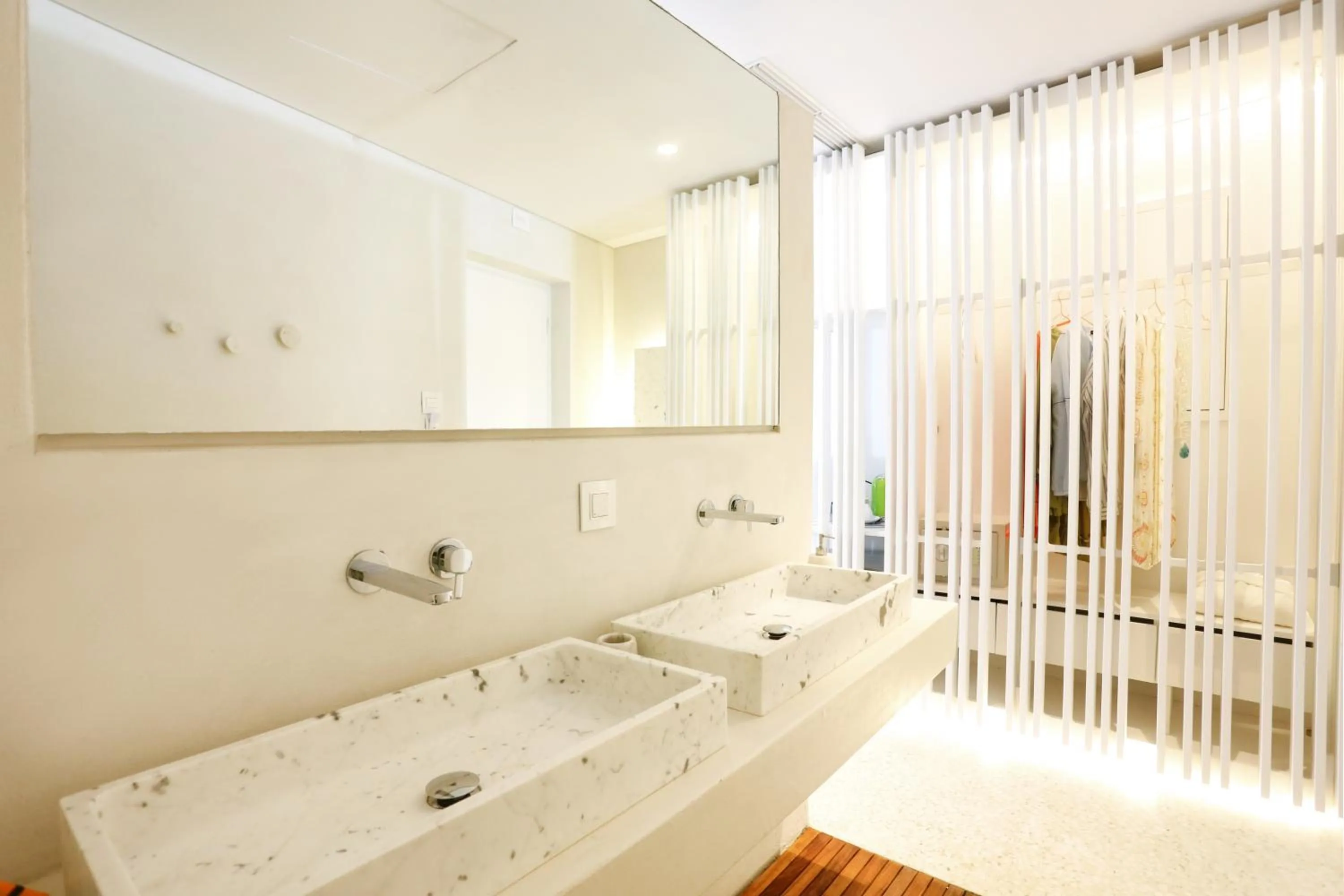 Toilet in Mykonos Dove Beachfront Hotel